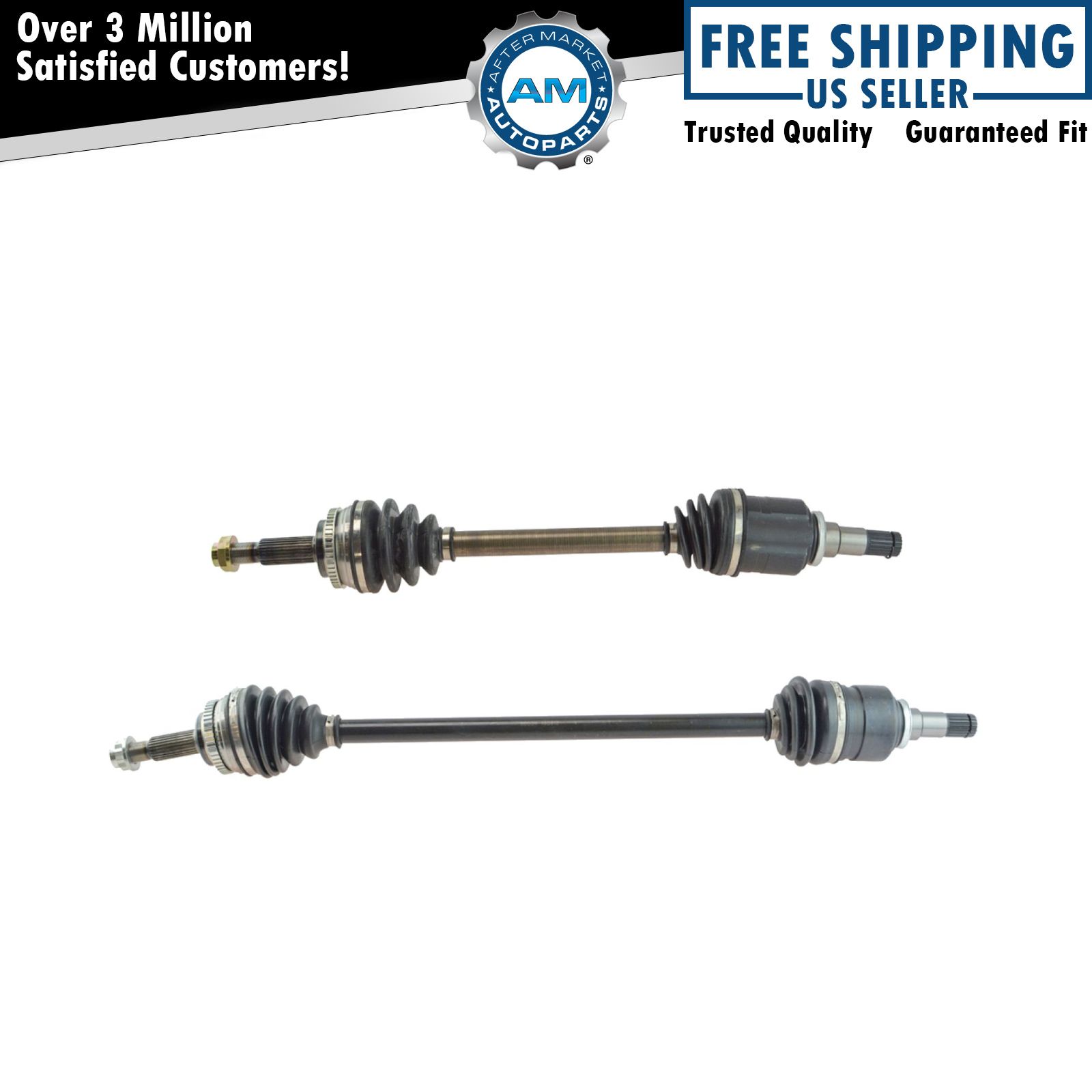 Front CV Axle Shaft Set For 2004-2009 Toyota Prius