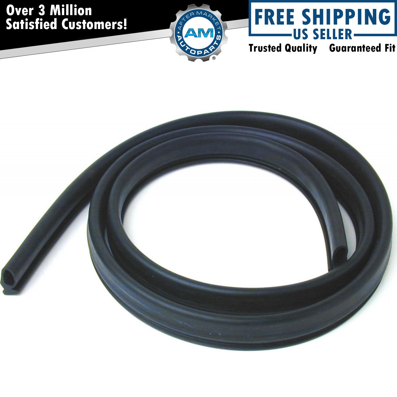 Rear Top Weatherstrip Rubber Seal for Mercedes Benz 560SL 450SL 380SL 380SLC