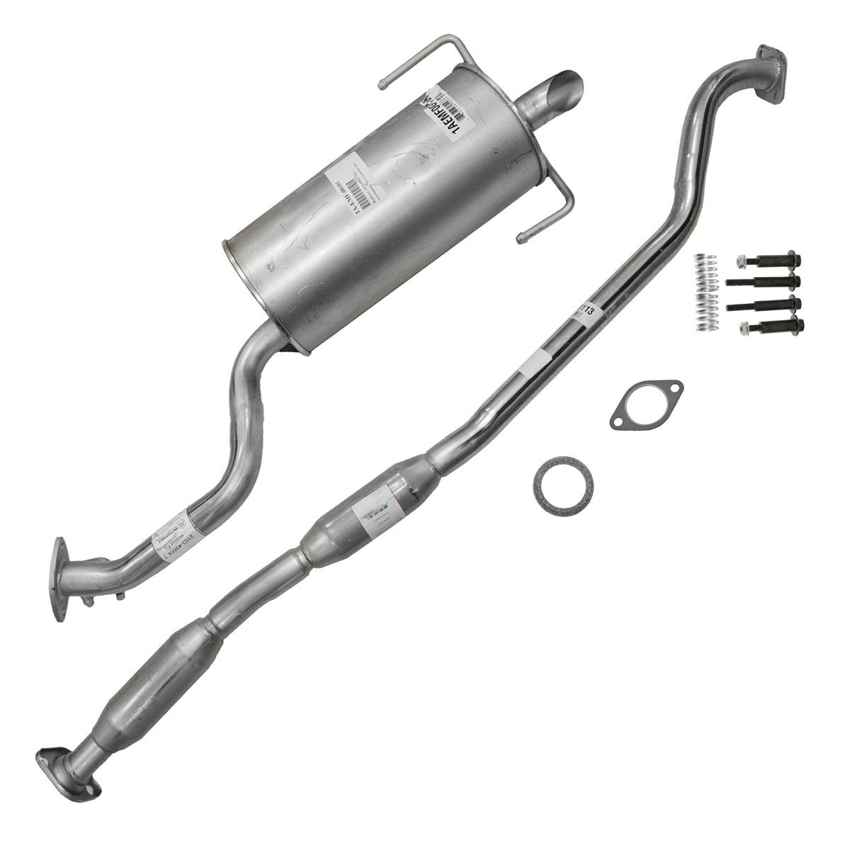 Complete Cat Back Exhaust System NEW for 00-04 Subaru Legacy Sedan H4 2.5L