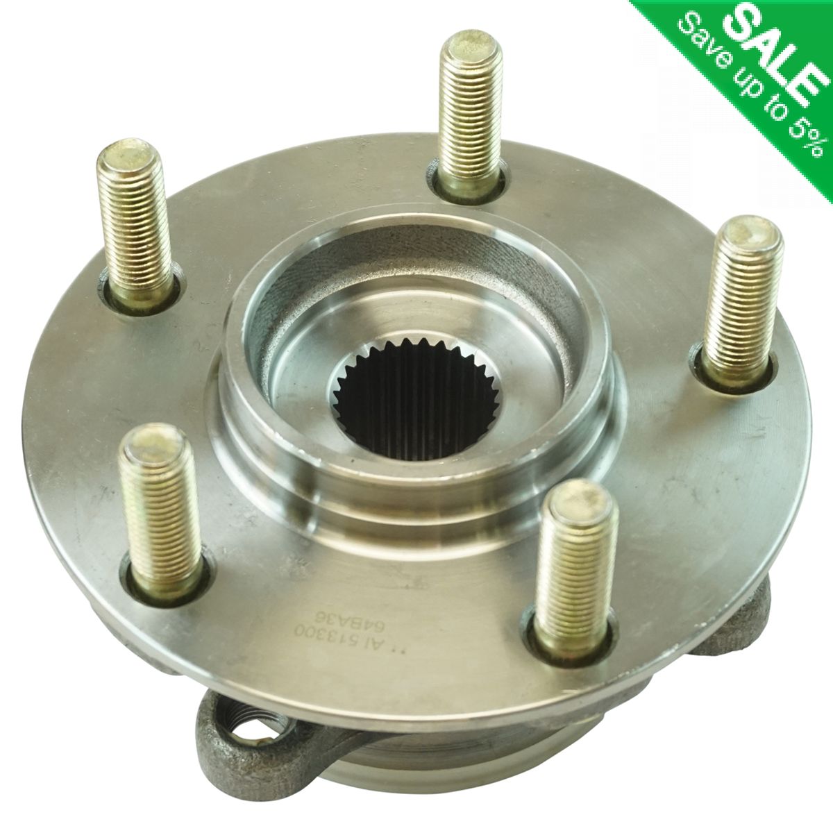 Front Driver or Passenger Wheel Bearing & Hub Assembly for Mitsubishi