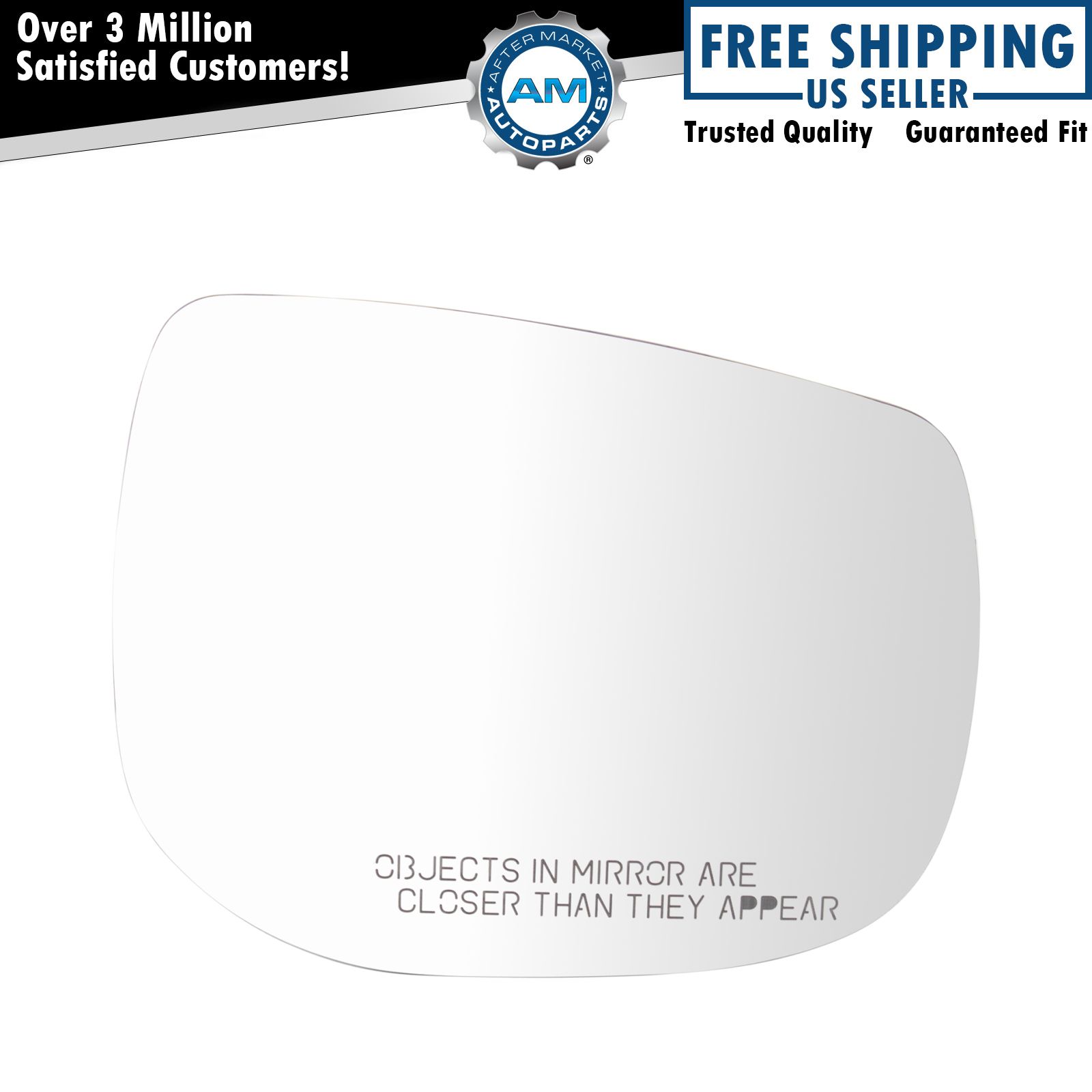 Right Mirror Glass Fits 2019-2023 Subaru Crosstrek Forester