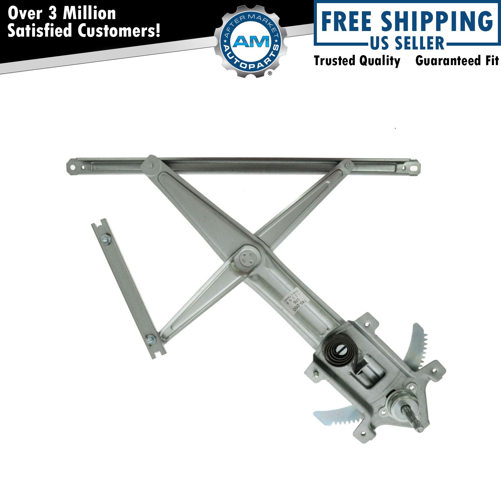 Front Manual Window Regulator Left Hand LH Driver Side for Colorado GMC