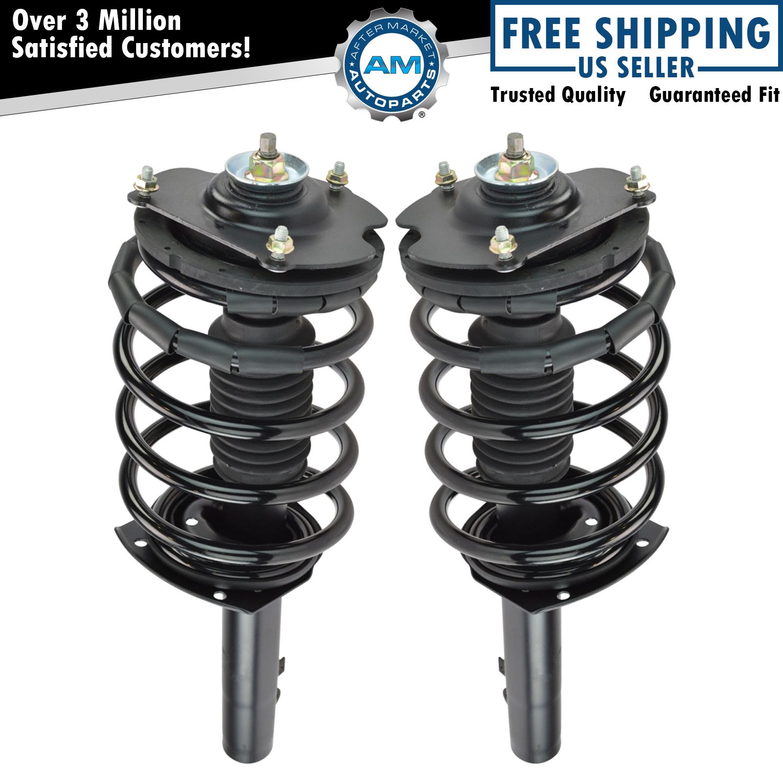 Front Quick Loaded Complete Strut Spring Assembly Pair Set Pc For Taurus Sable Ebay