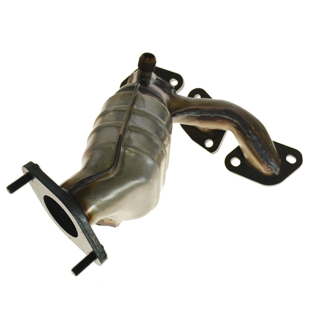 Exhaust Manifold Catalytic Converter w/ Upstream O2 Sensor Right Rear