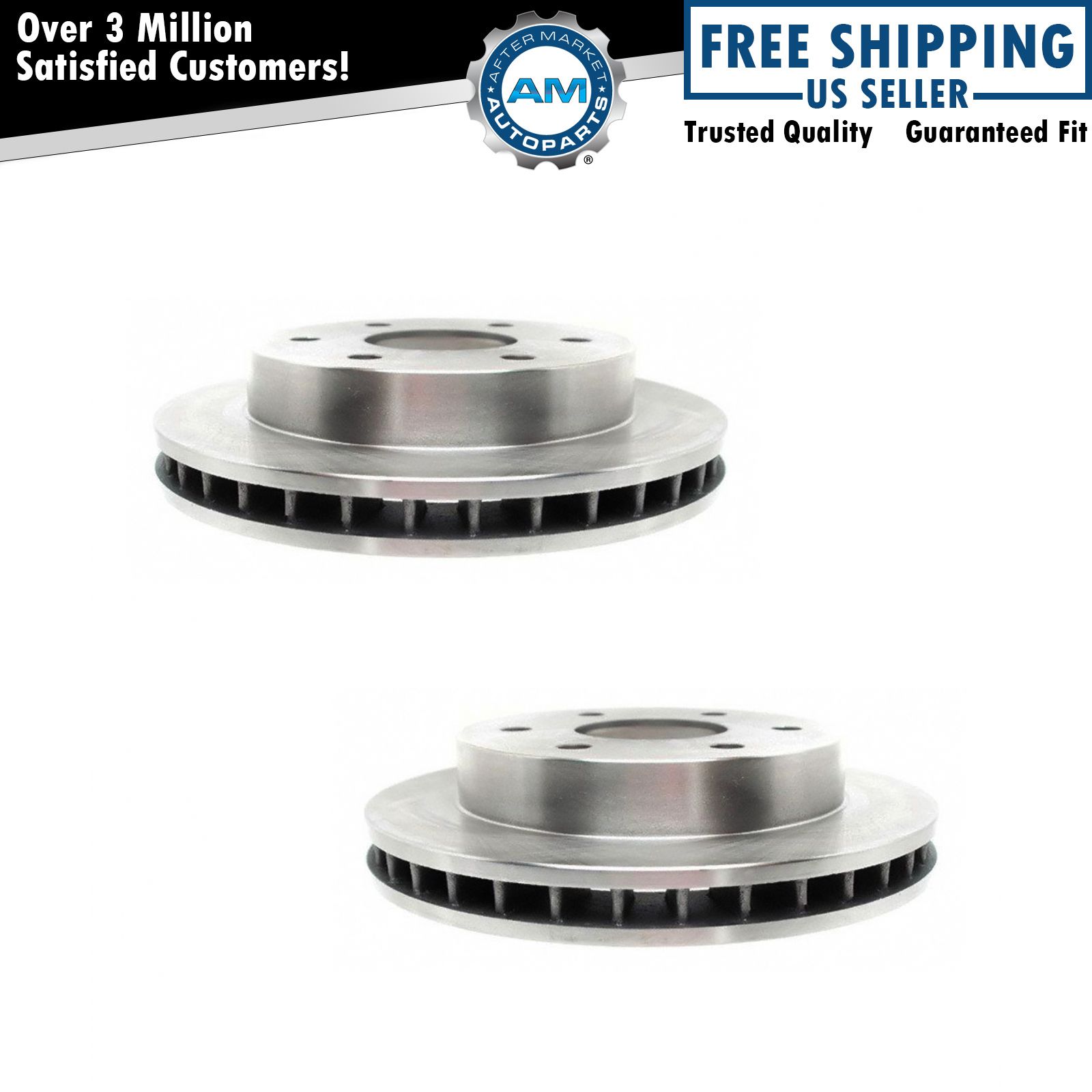 RAYBESTOS Front Disc Brake Rotors Left & Right Pair Set for Chevy GMC Truck