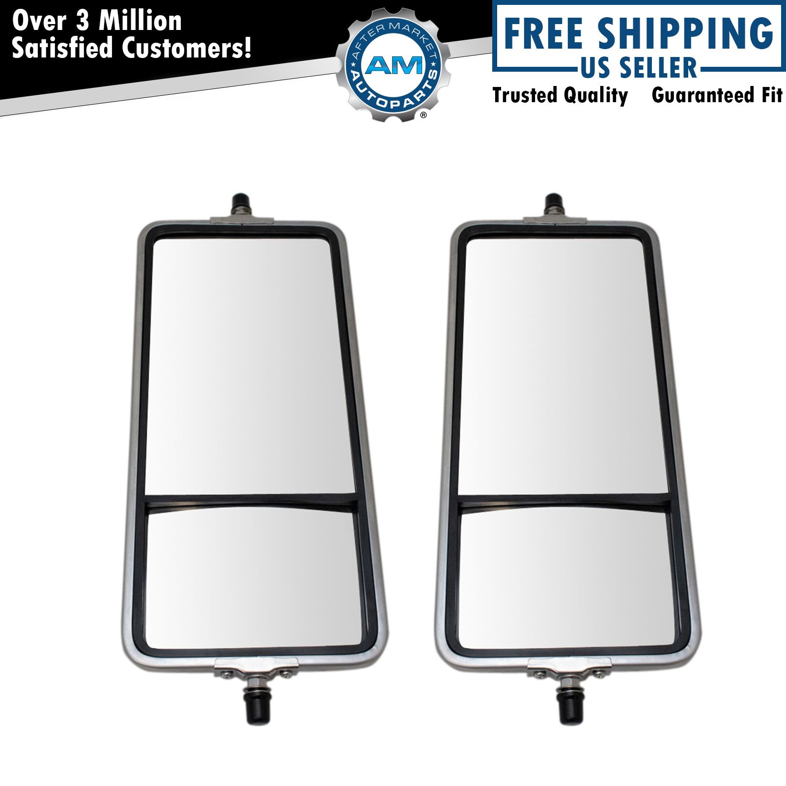 Stainless Steel West Coast Convex Mirror Bubble Back for HD