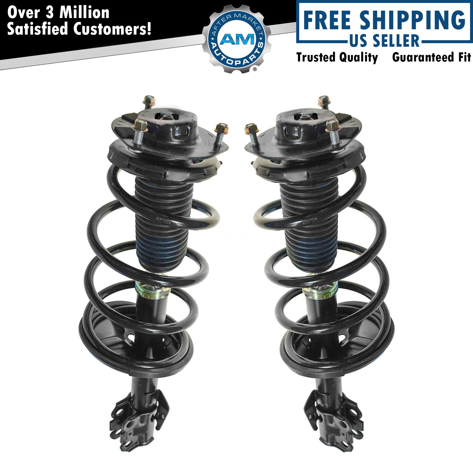 Strut Spring Assembly Front Left Right Pair For Toyota Sienna Fwd 7 Passenger Ebay