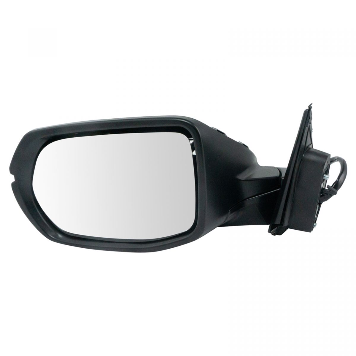 Mirror Power Heated Signal Smooth Black Driver Side Left LH for Honda ...