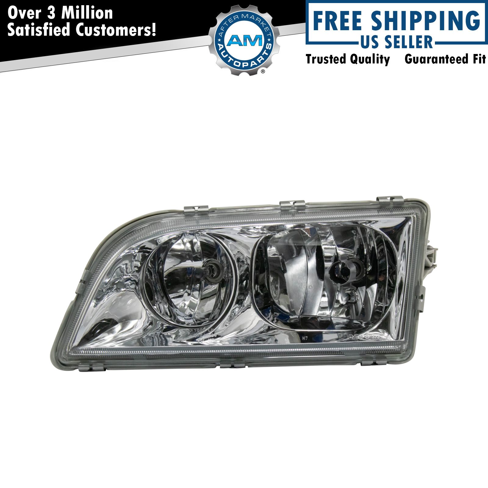 Left Headlight Assembly Drivers Side For 2000-2004 Volvo S40 V40 VO2502104