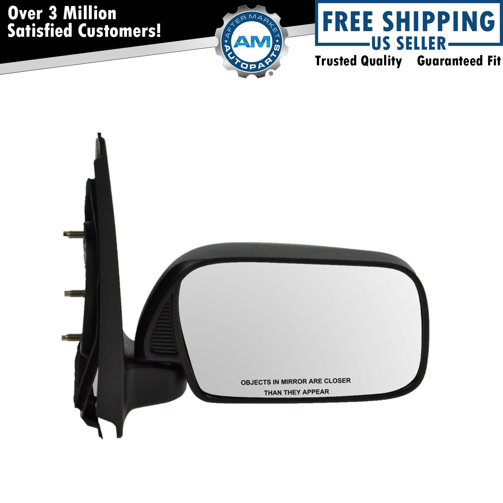 Manual Side View Door Mirror Passenger Side Right RH for 0005 Toyota