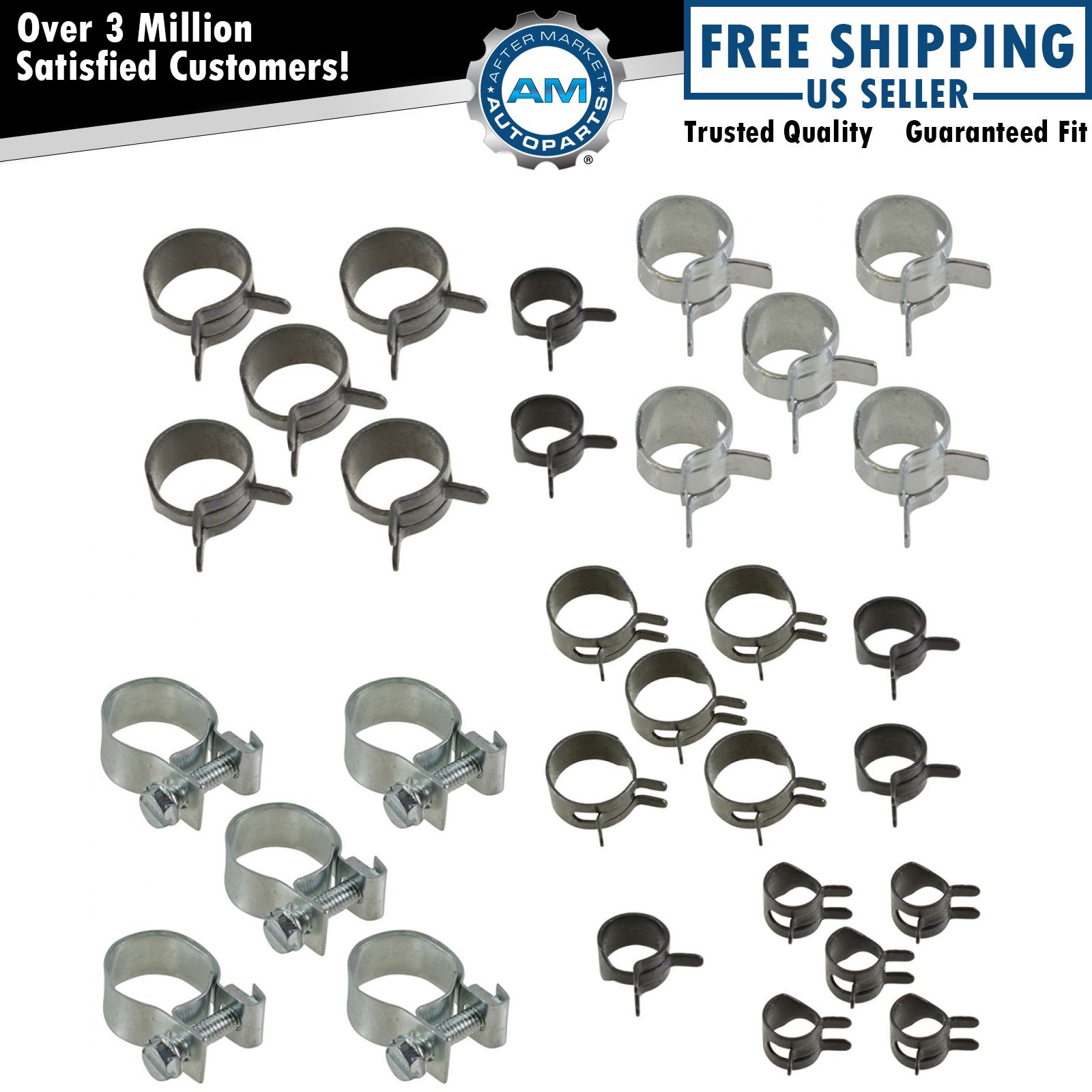 Dorman 35 Piece Hose Clamp Kit Set Fuel Injection Miniature Corbin