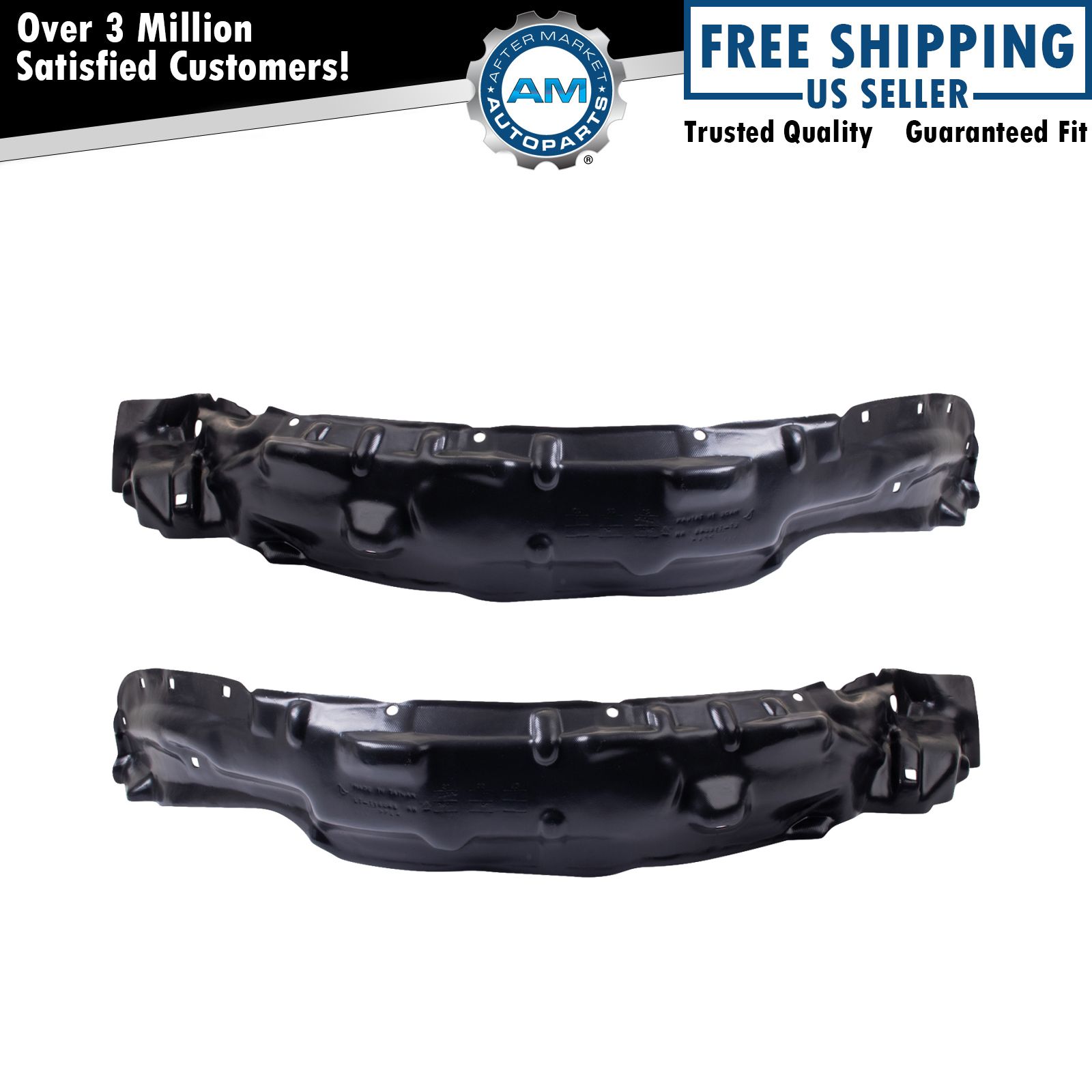 Front Inner Fender Liner Set For 1995-2000 Toyota Tacoma TO1248110 TO1249110