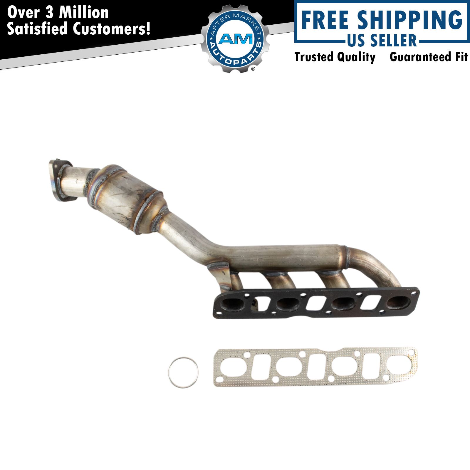 Davico 17123 Exhaust Manifold Catalytic Converter Assembly RH Right Side New