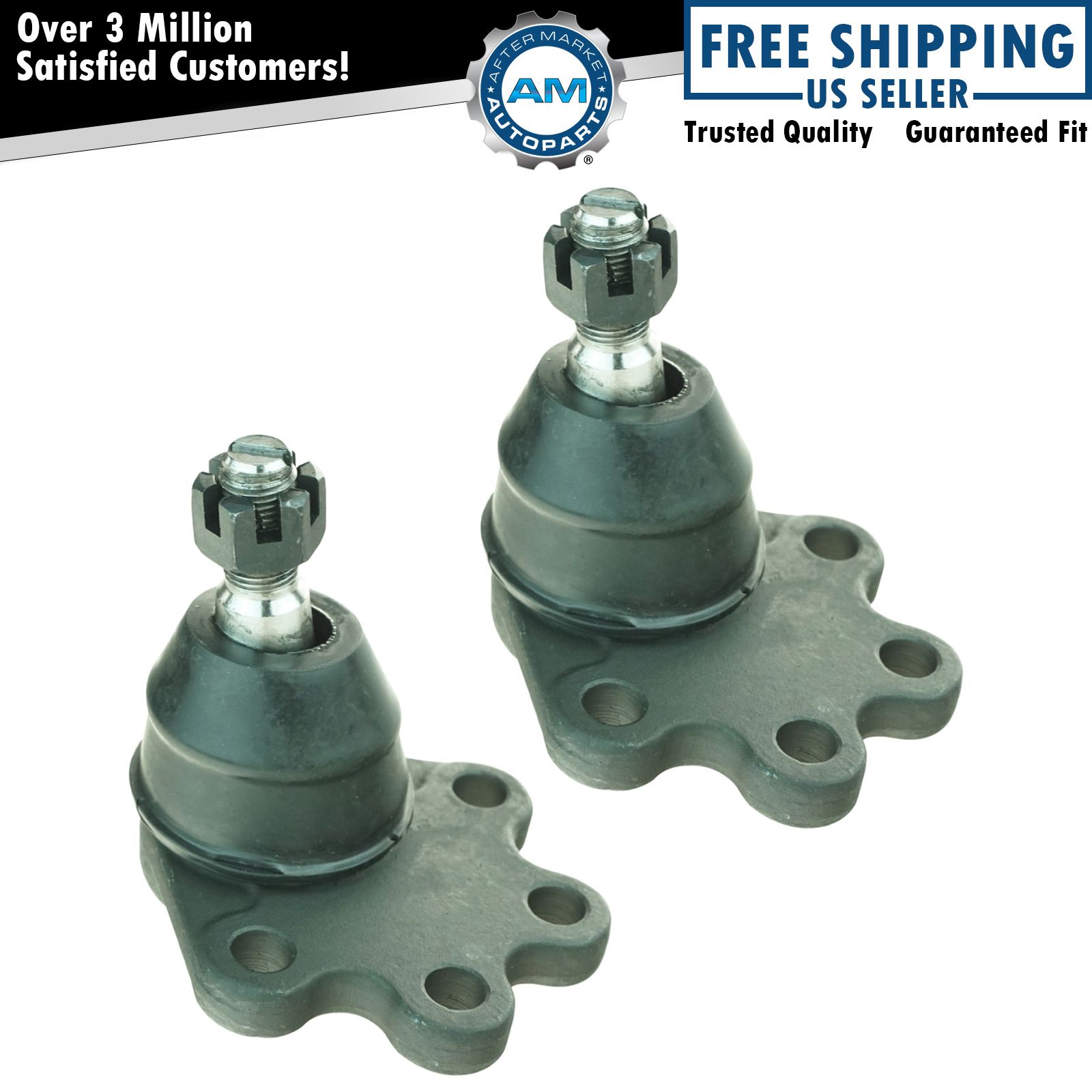 Lower Ball Joint 4WD Left Right PAIR for GMC Chevy Van Pickup Truck SUV