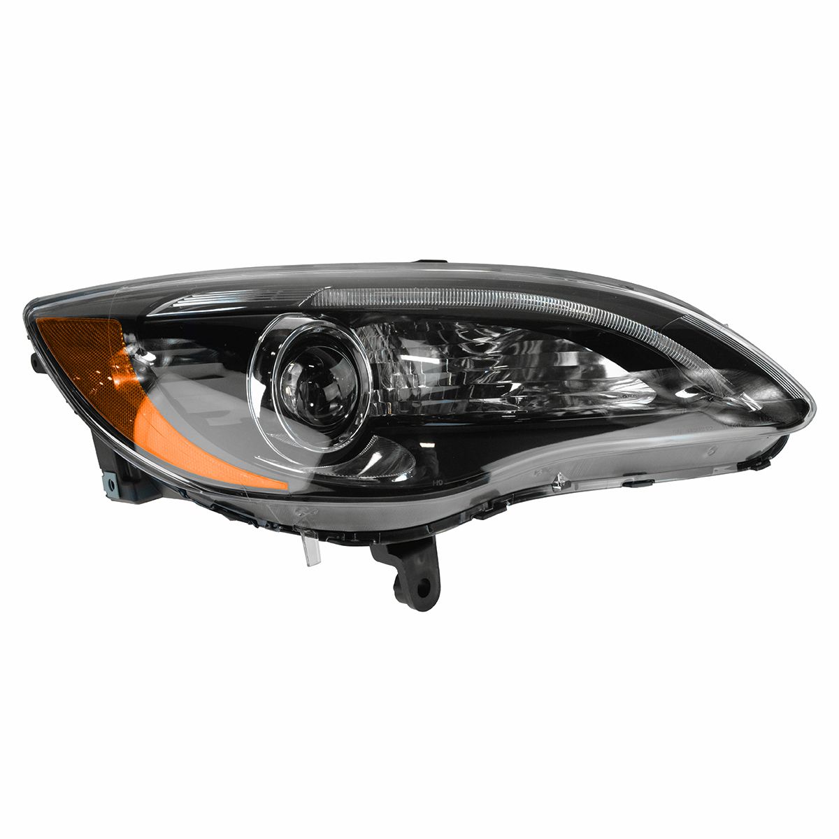 Headlight Headlamp Black Bezel Passenger Side Right RH for 1114