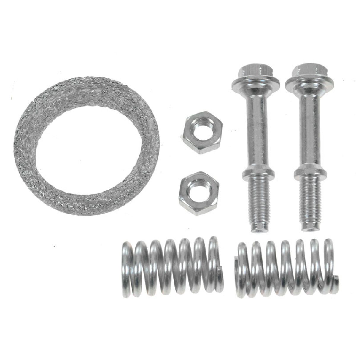 Front Exhaust Pipe Gasket & Spring Bolt Kit Set for 9801 Prizm Toyota