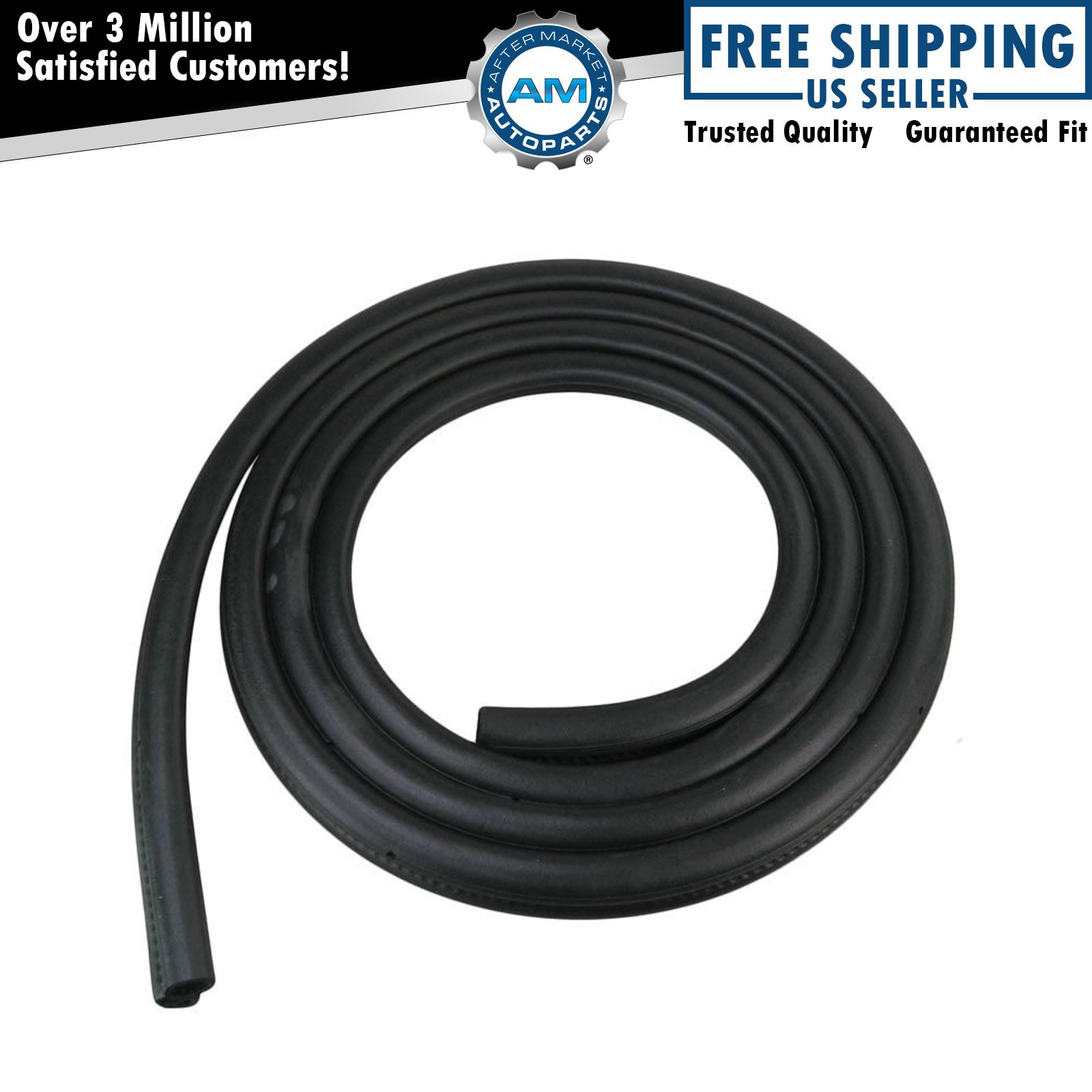 Left Right Door Weatherstrip Seal Fits 1980-1996 Ford Bronco F-150 F-250