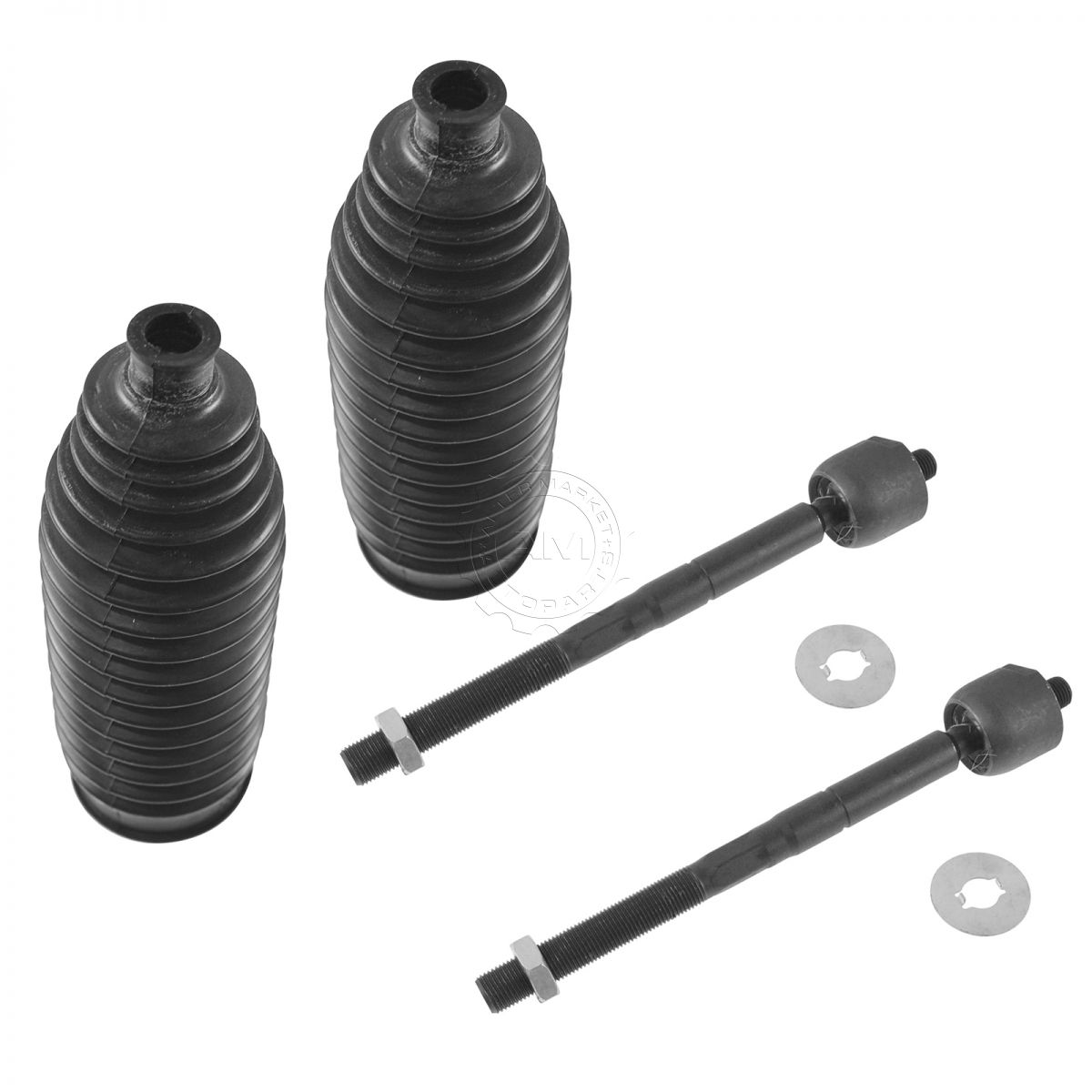 Tie Rod End Front Inner LH RH w/ Rack Boot Bellow Set for 0410 Toyota