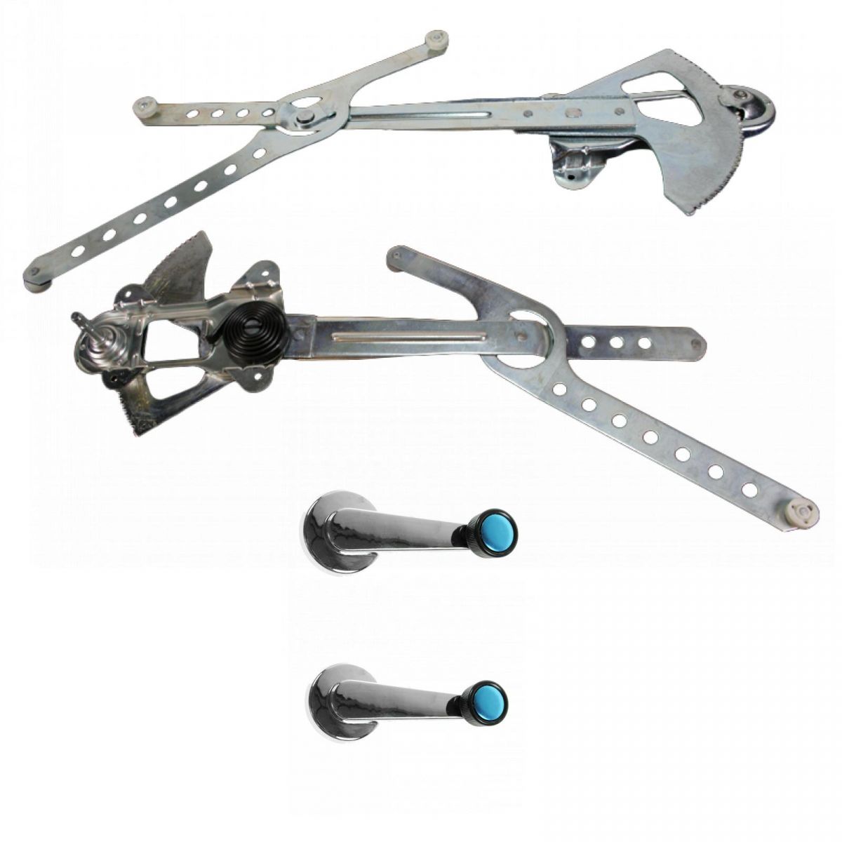 Front Manual Window Regulators & Crank Handles Kit for GM Truck SUV eBay