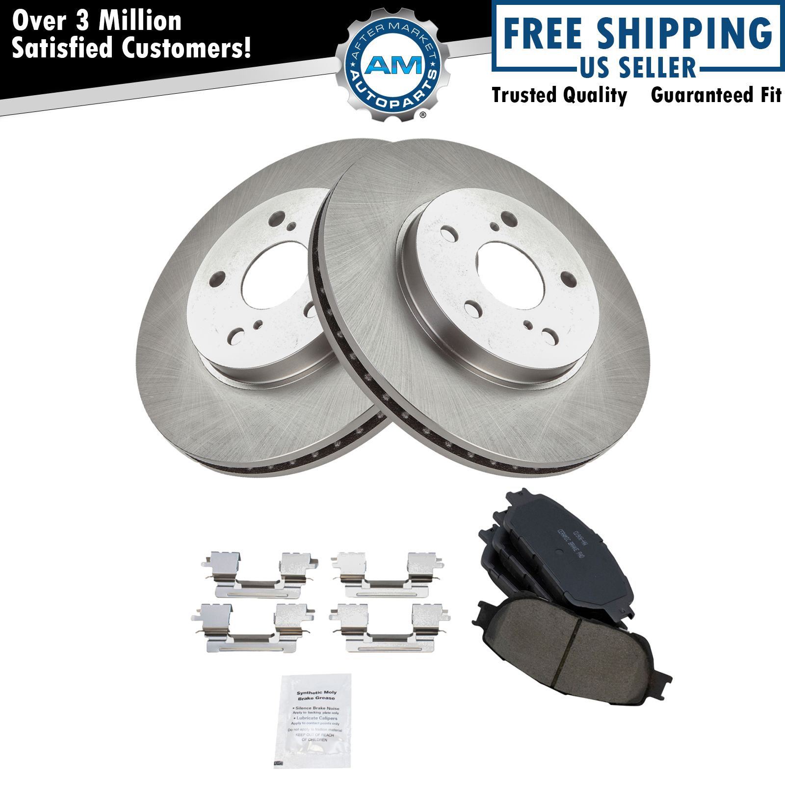 <b>Ceramic Brake Pad & Rotor Kit</b>