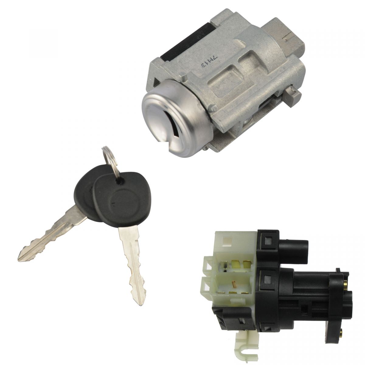 Ignition Switch & Lock Cylinder w/ Key Kit for Impala Lumina Cutlass