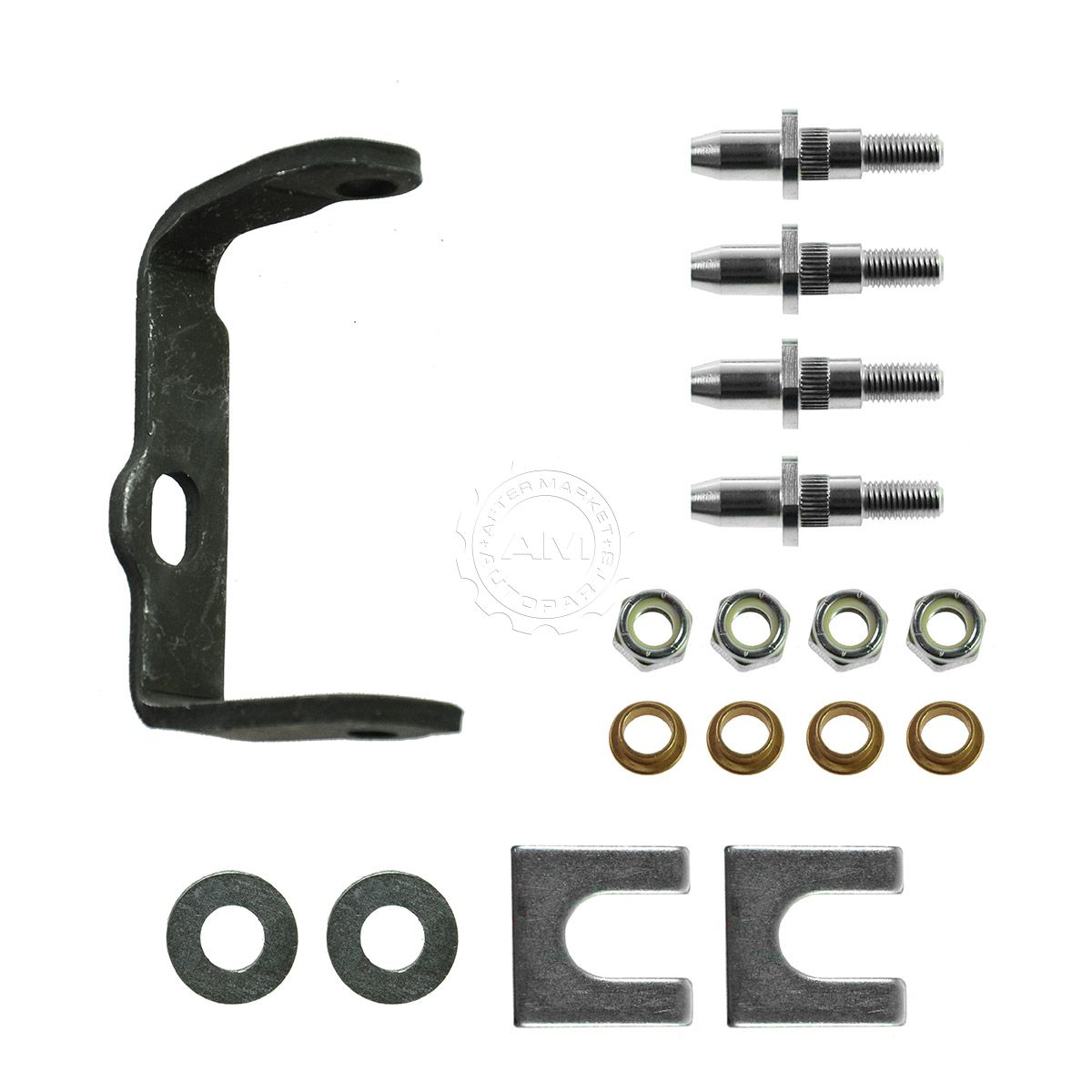 Dorman Door Hinge Pin /& Bracket Kit Front Driver Side for GM Pickup Truck SUV