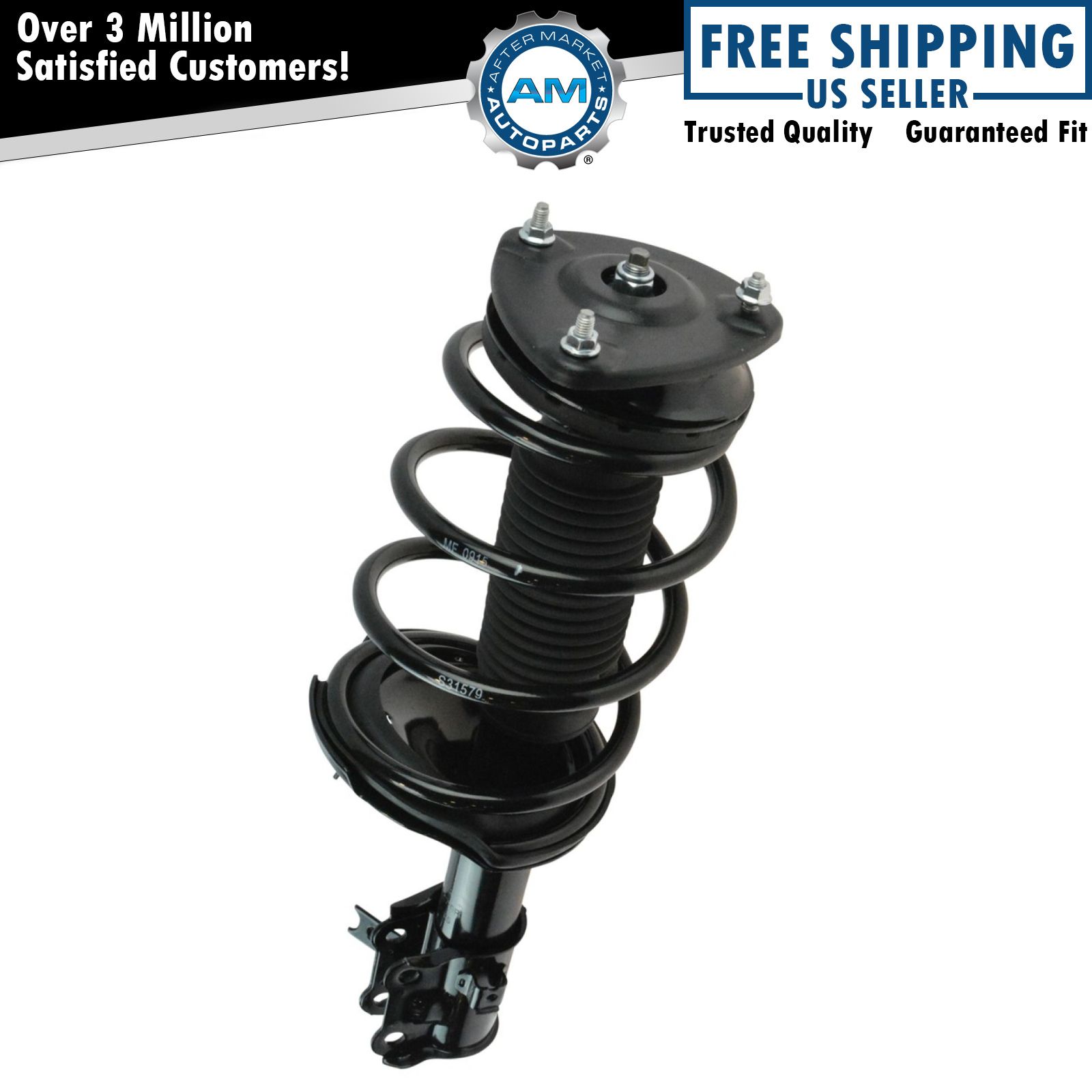 Front Right Strut & Coil Spring For 2006-2011 Hyundai Accent Kia Rio Rio5