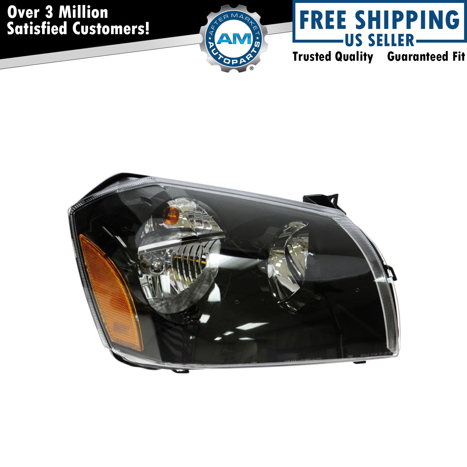 Right Headlight Assembly Passenger Side For 2005-2007 Dodge Magnum CH2503166