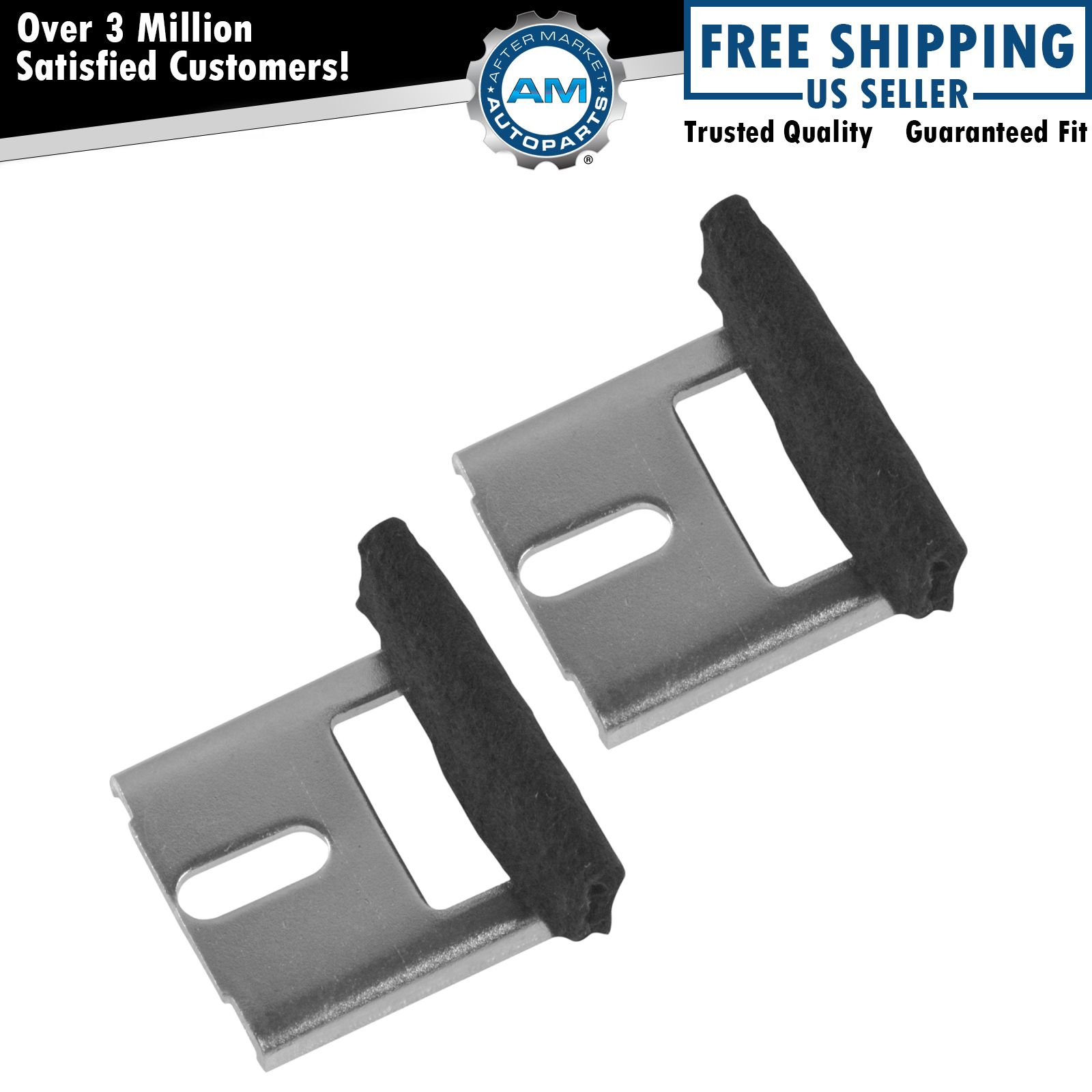 Dorman Window Stabilizer Bracket Front Driver or Passenger Side Pair