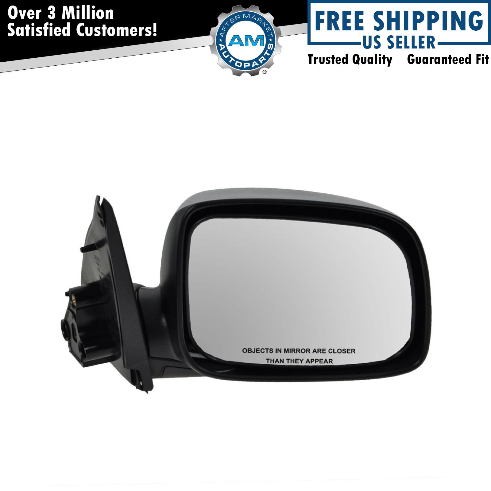 Manual Door Mirror RH Right Hand Passenger for Chevy Isuzu GMC Pickup