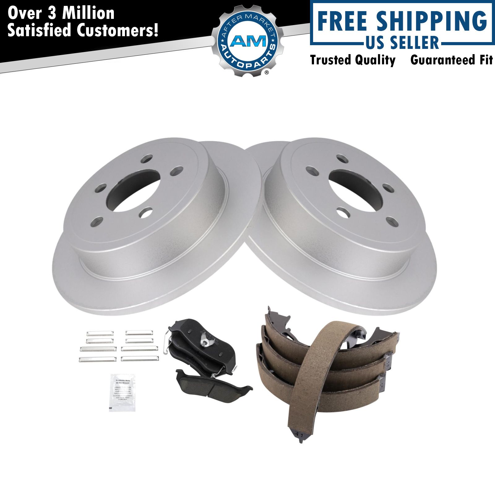 <b>Ceramic Brake Pad & Rotor Kit</b>