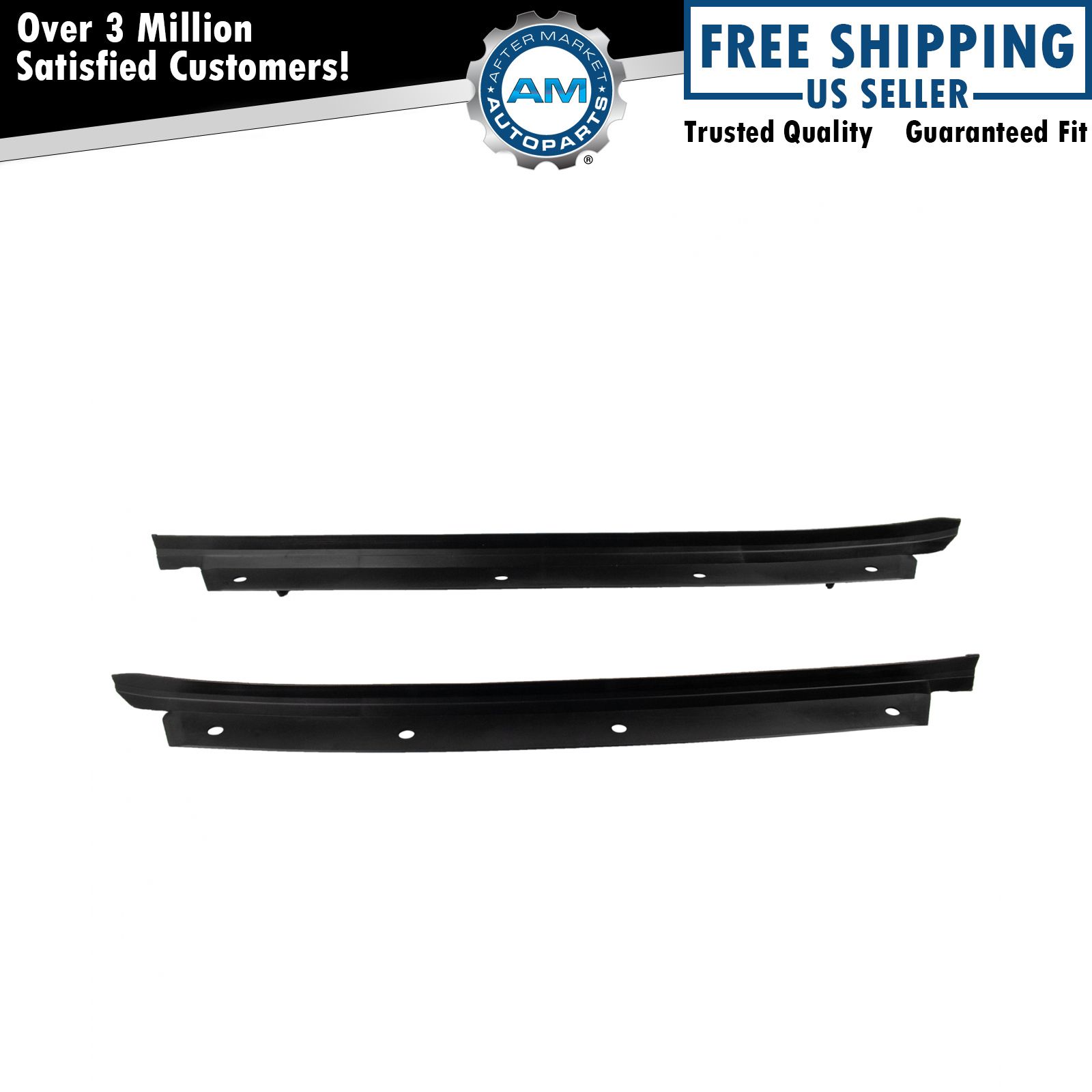 Metro Molded T-Top Side Rail Seal Pair for 82-92 Chevy Camaro Pontiac Firebird