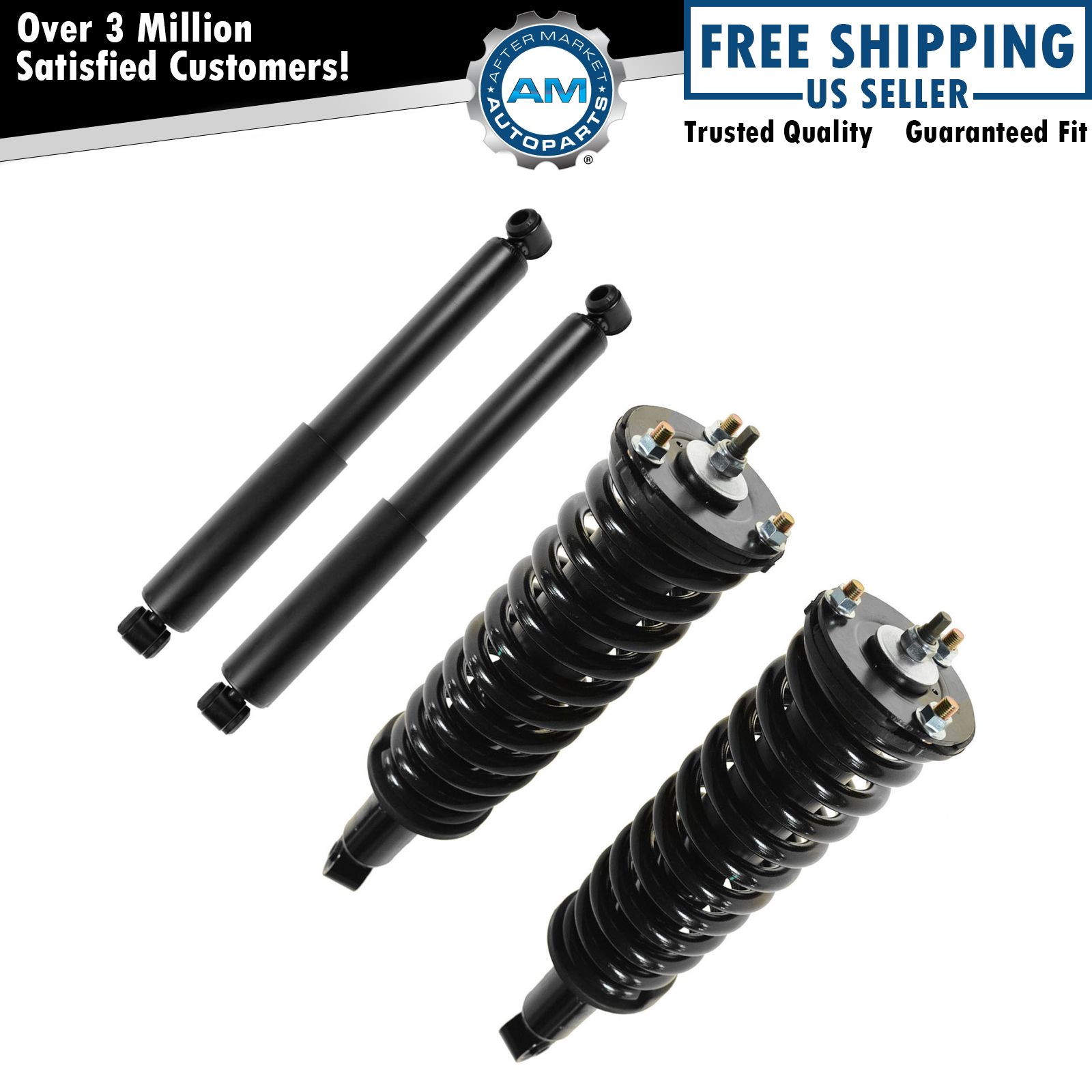 Front Complete Loaded Struts & Rear Shocks Set of 4 For 1995-2004 Toyota Tacoma
