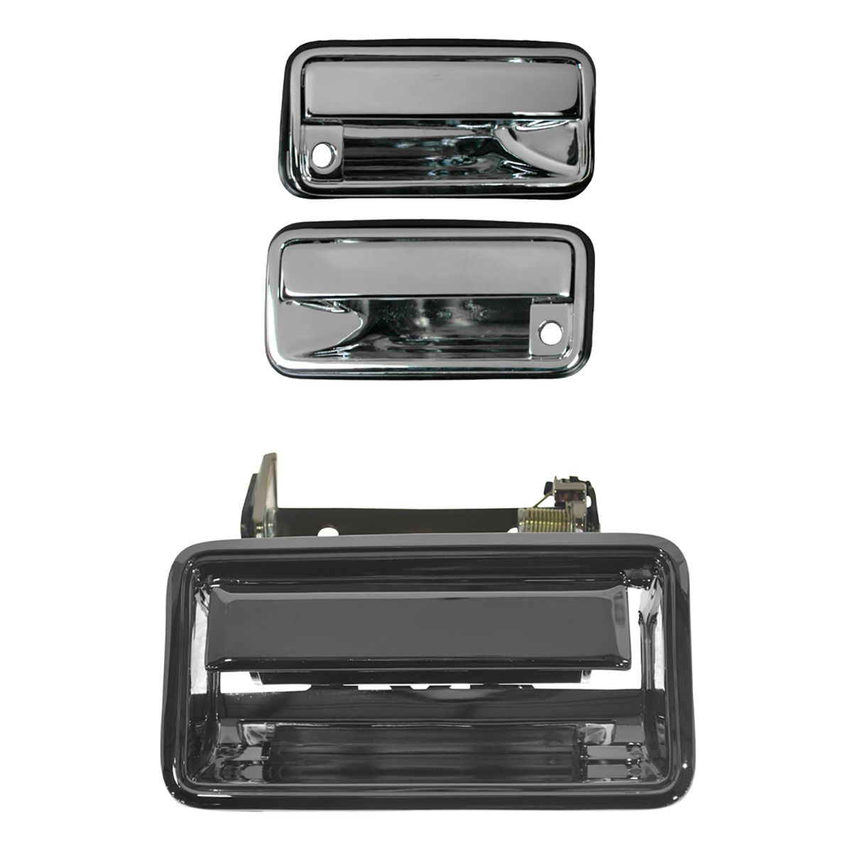 Chrome Exterior Outside Tailgate Tail Gate &amp; Door Handle