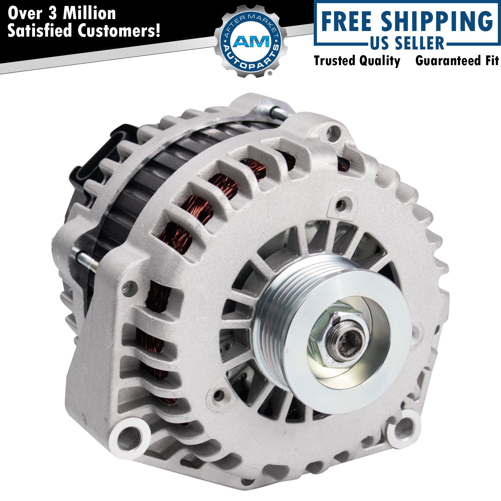 New Replacement Alternator for Chevy GM Silverado 1500 2500 AD244