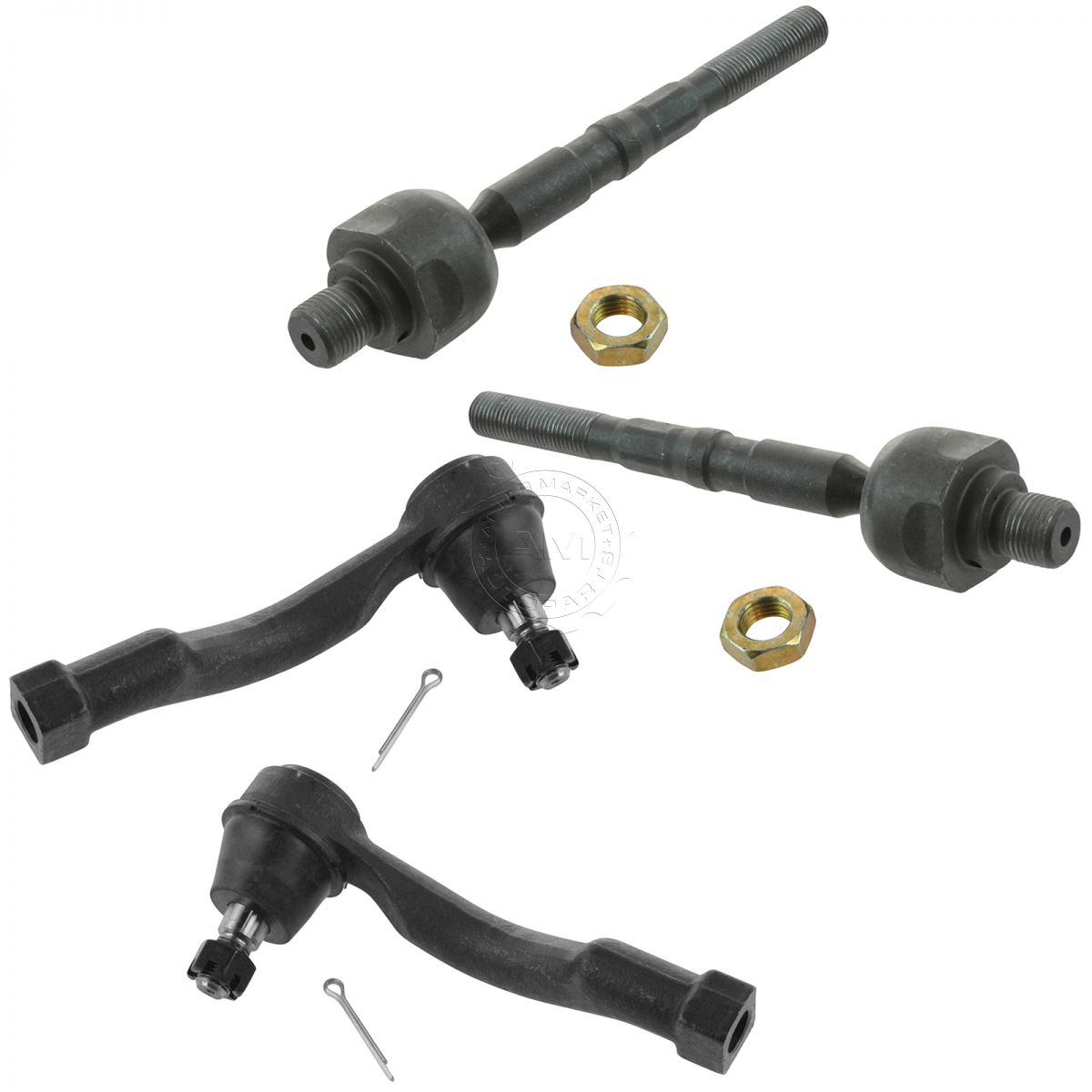 Tie Rod End Front Inner Outer LH RH Kit Set of 4 for 0309 Kia Sorento