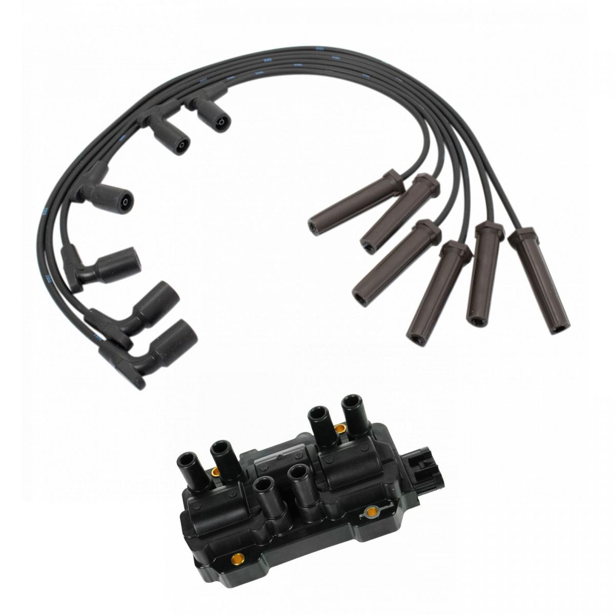 Ignition Coil Pack & Spark Plug Wire Kit Set for Torrent Equinox New eBay