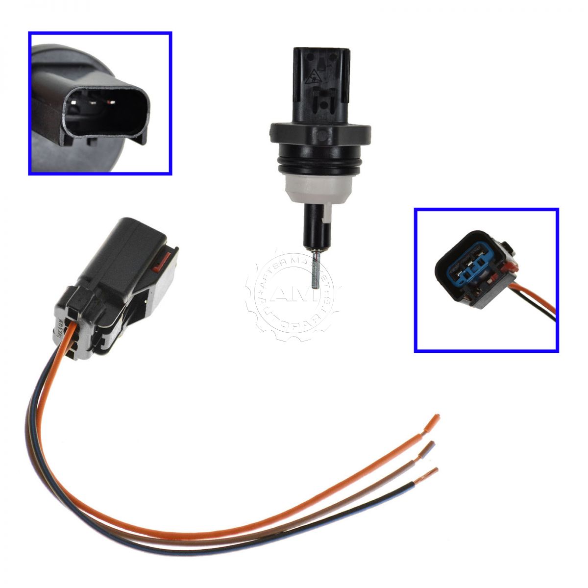 Speed Sensor VSS 3 Terminal & Pigtail Connector Plug for Chrysler Dodge Jeep