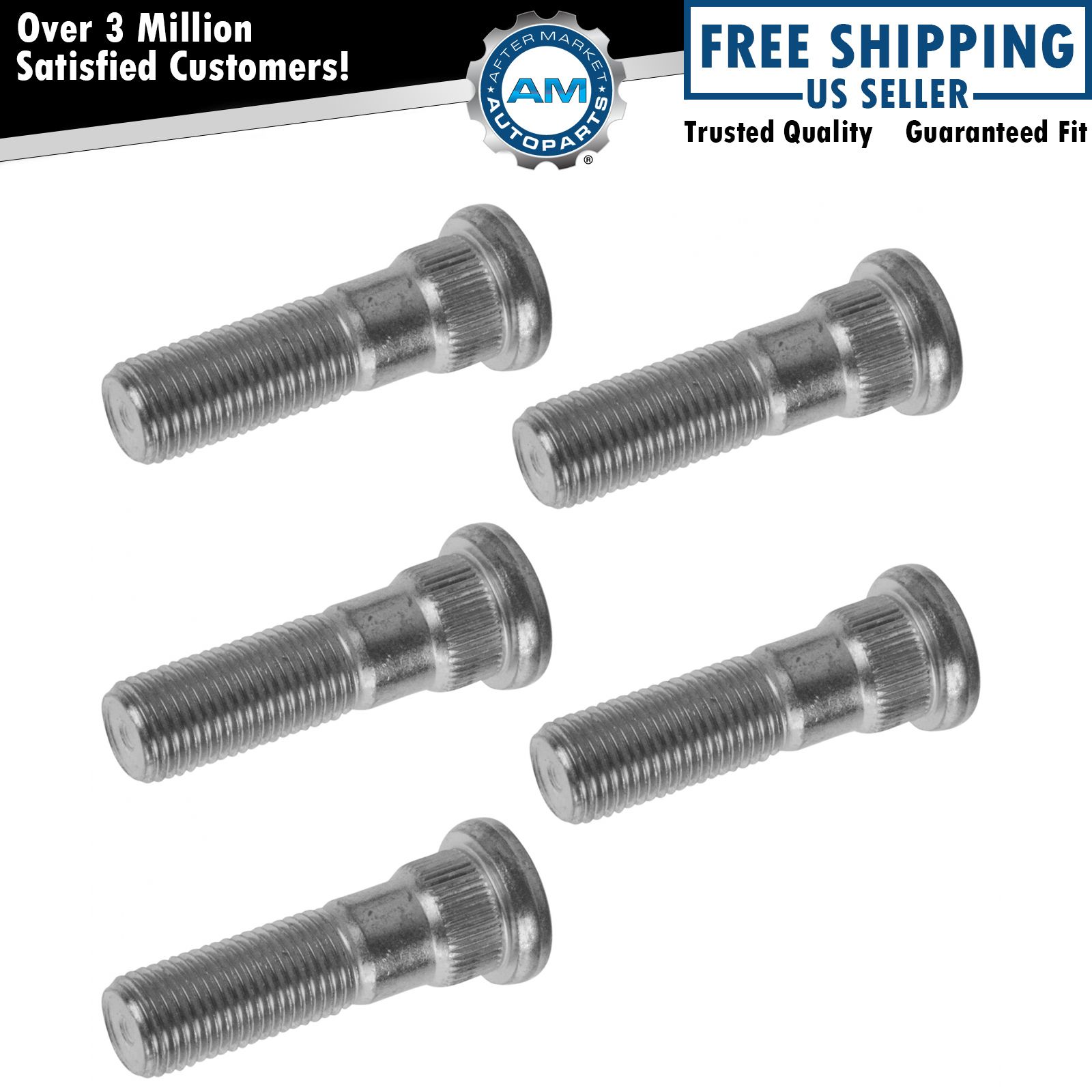 OEM 28365FE001 Wheel Lug Stud Front or Rear Kit Set of 5 for Subaru New