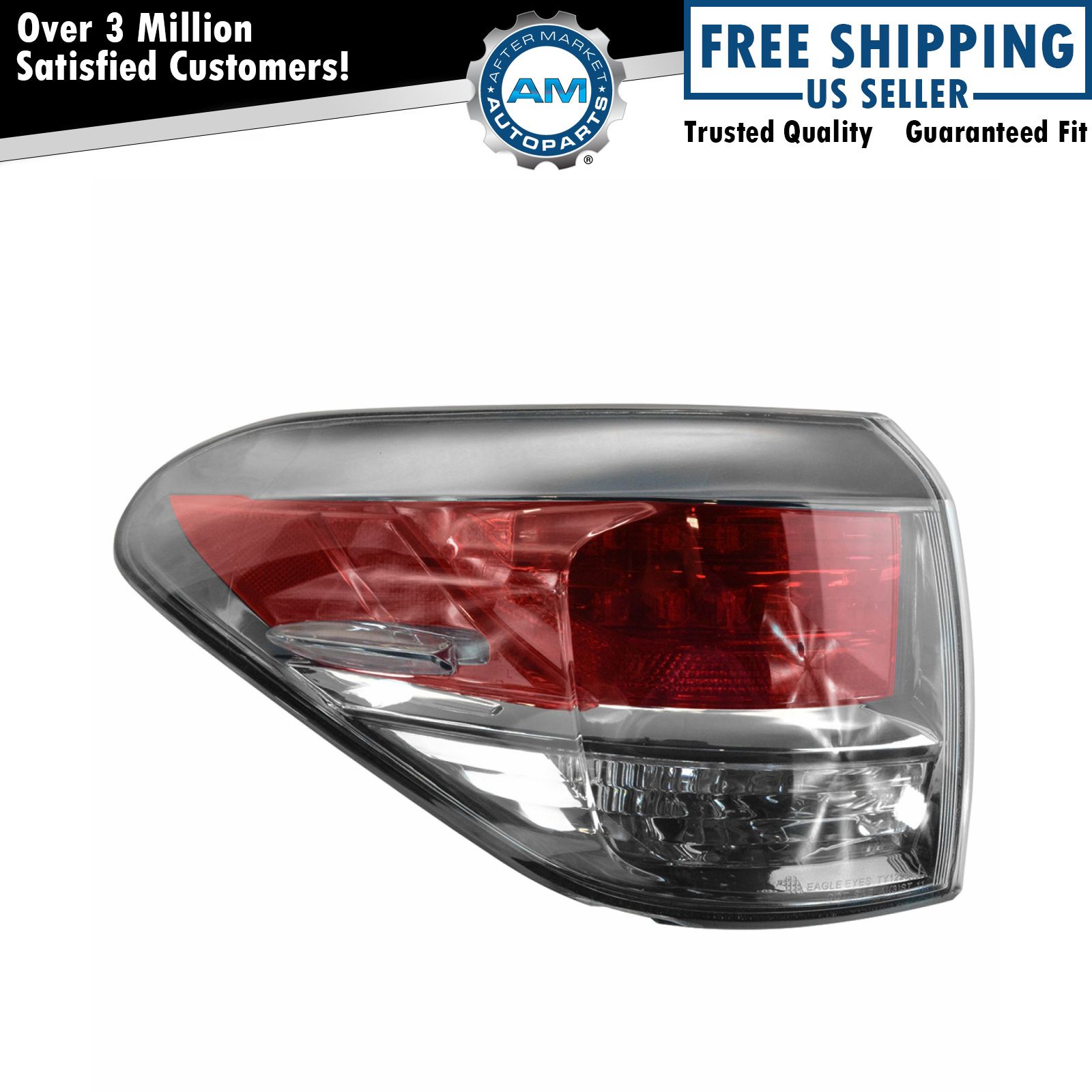Left Outer Tail Light Assembly For 2013-2015 Lexus RX350 RX450h LX2804115