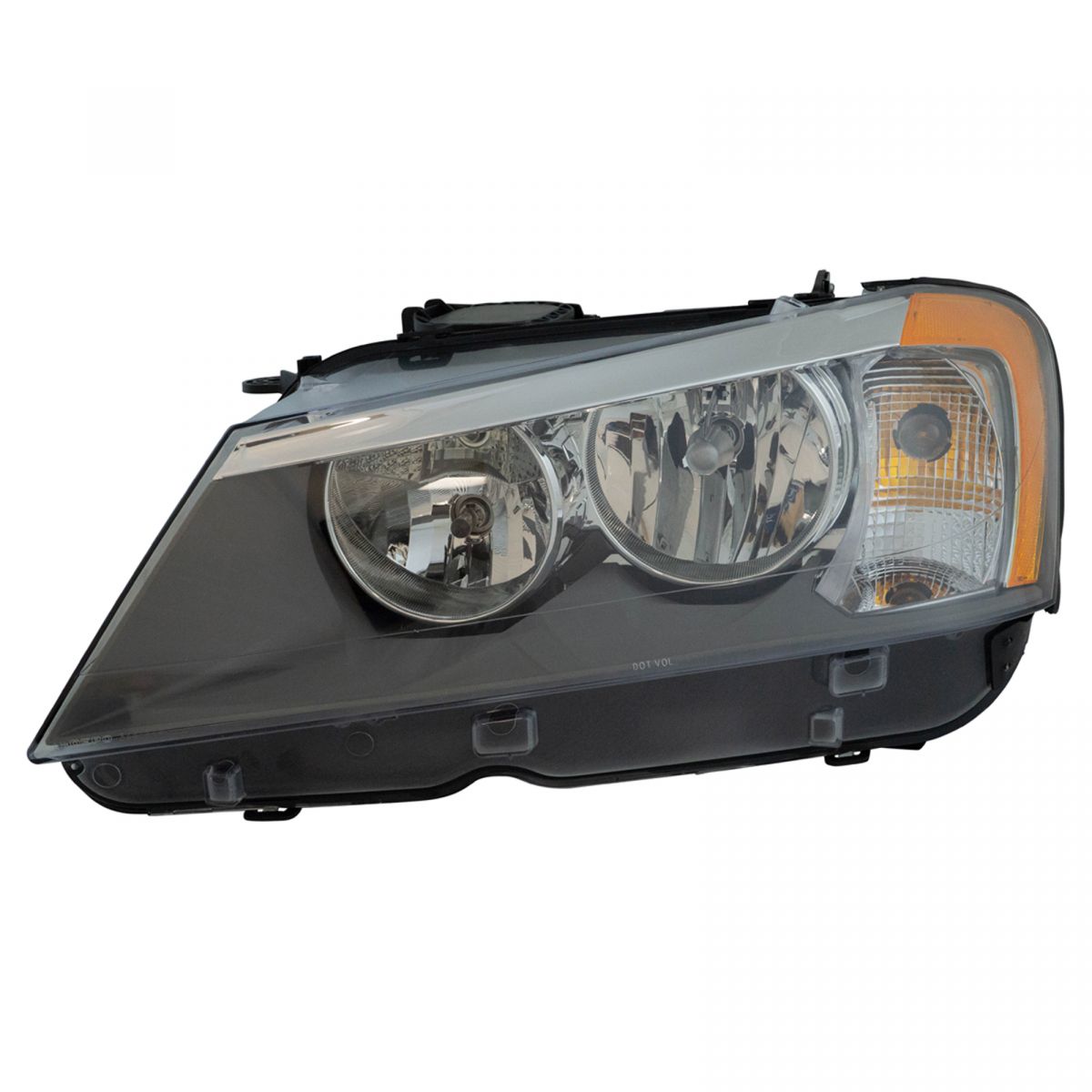 Halogen Headlight Headlamp Assembly Driver Side LH for BMW X3 SUV Truck
