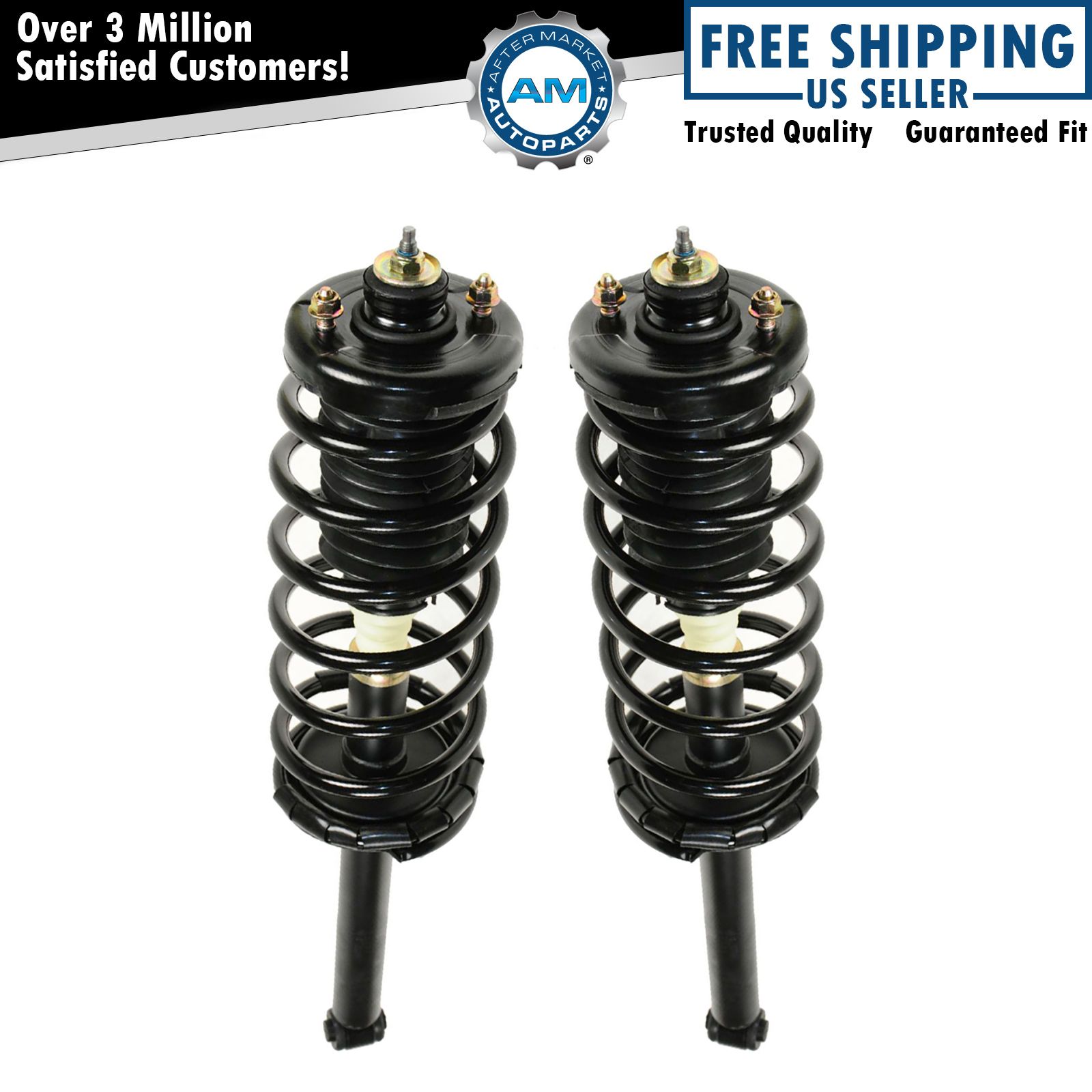 Rear Loaded Shock Strut & Spring Pair Set for Honda Accord New eBay