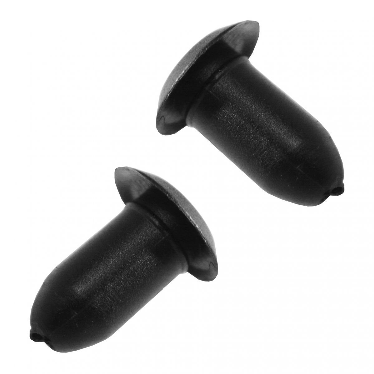 Round Insignia Trunk or Hood Emblem Grommet Fastener Pair Set of 2 for