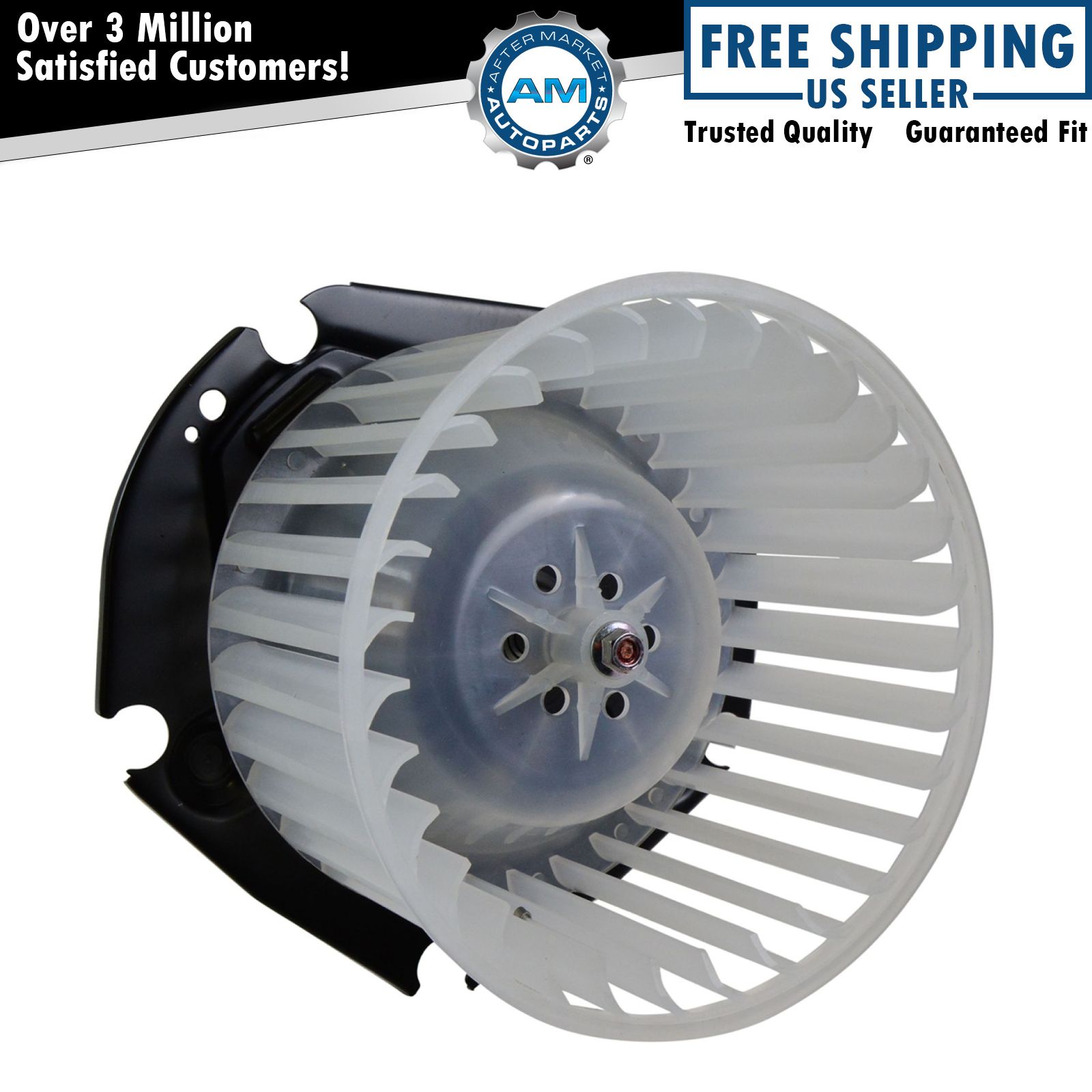 A/C Heater Blower Motor w/ Fan Cage for Pontiac Buick Cadillac Olds