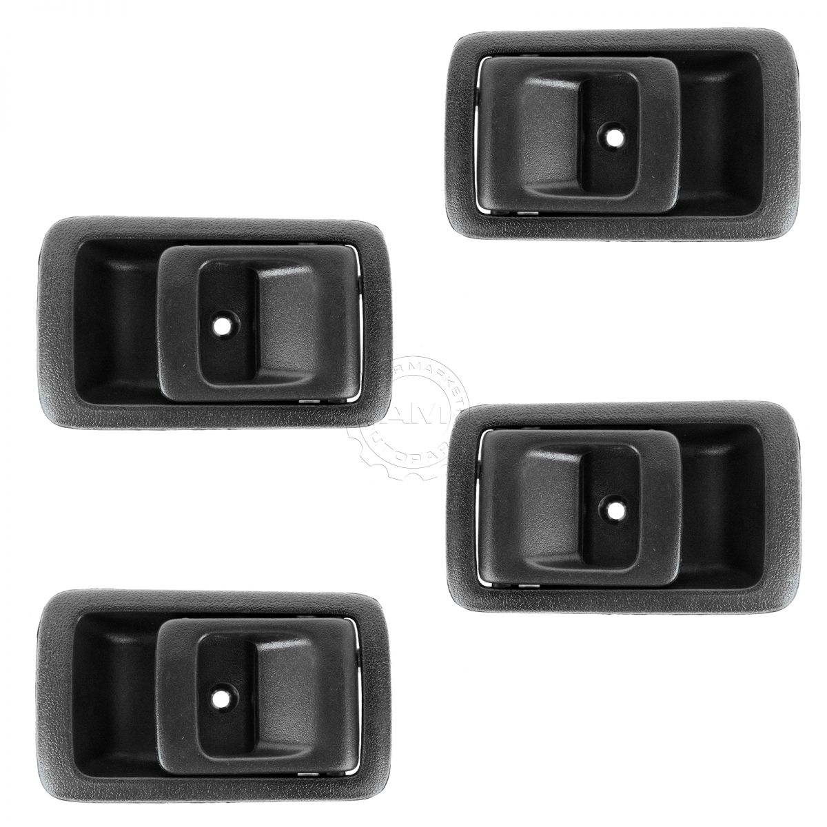 Door Handles Inside Interior Black LH RH Kit Set of 4 for Tercel