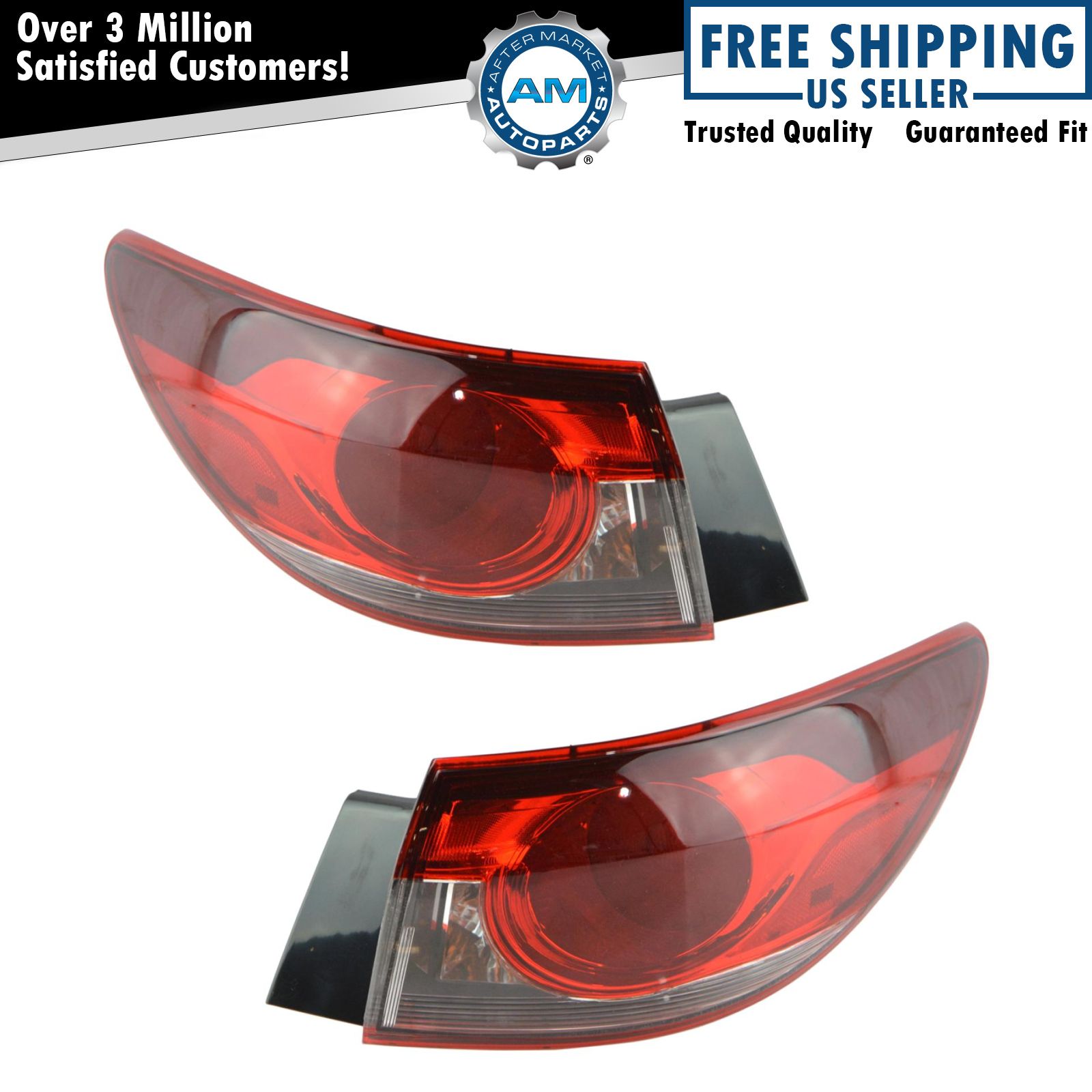 Tail Lights Set For 2014-2017 Mazda 6 MA2804113 MA2805113