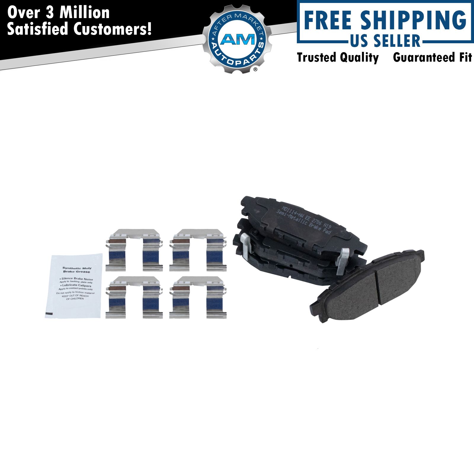 <b>Semi-Metallic Brake Pads</b>