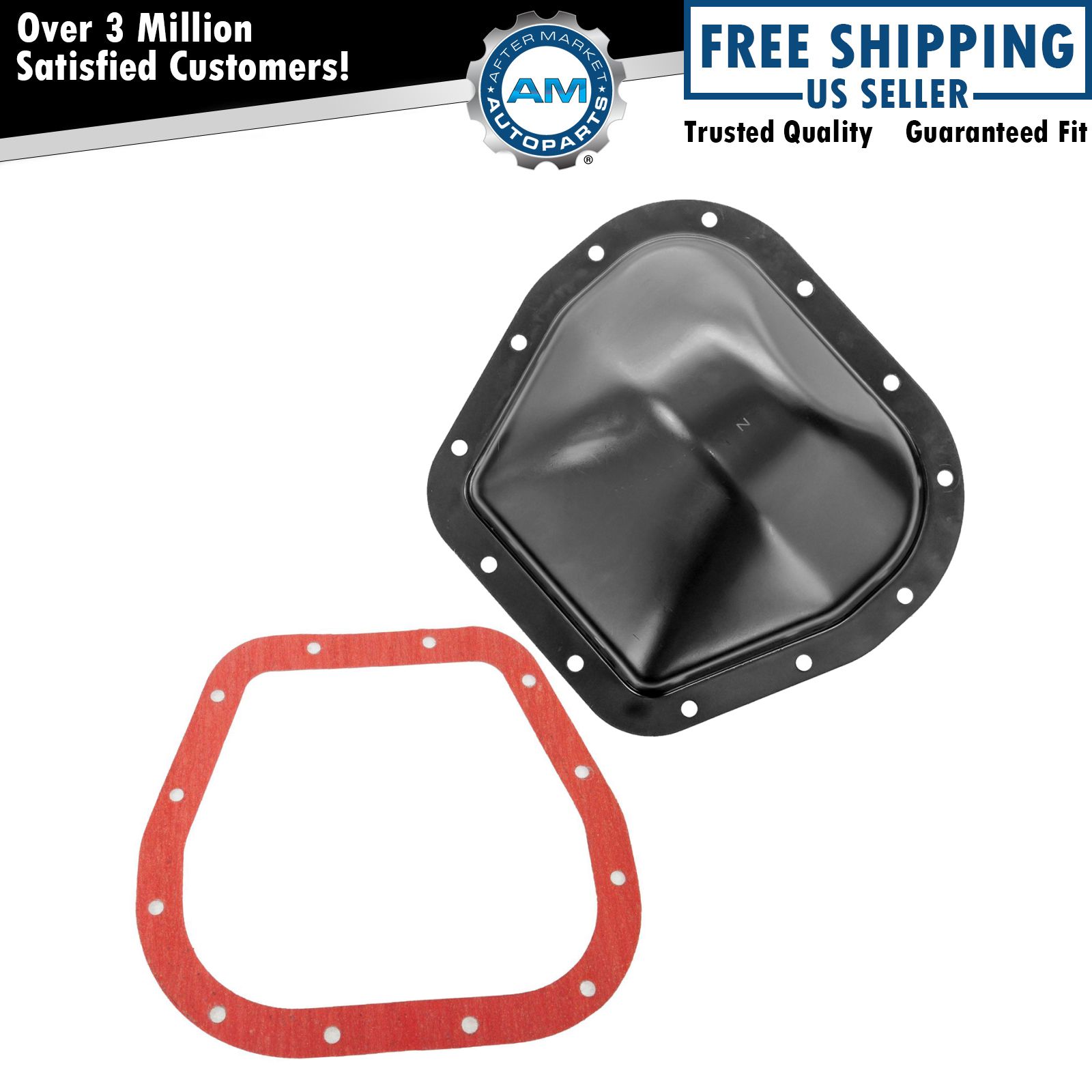 Rear Differential Cover & Gasket for Ford F150 E150 Expedition Lincoln