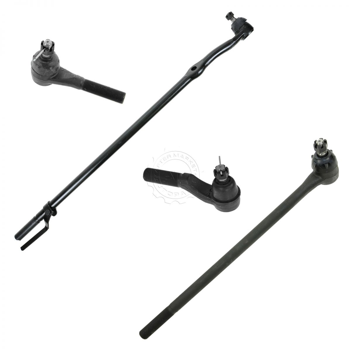 4 Piece Kit Left /& Right Inner /& Outer Tie Rods 4WD Only