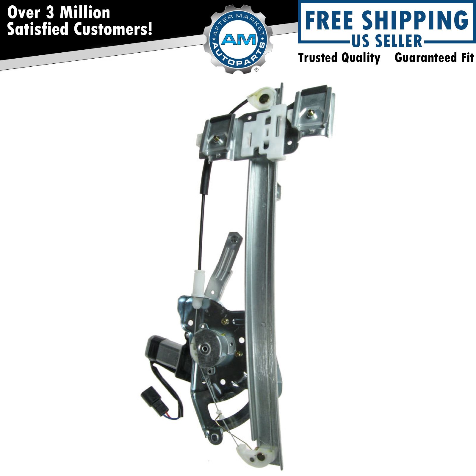 Front Left Window Regulator & Motor For 2000-2005 Pontiac Bonneville